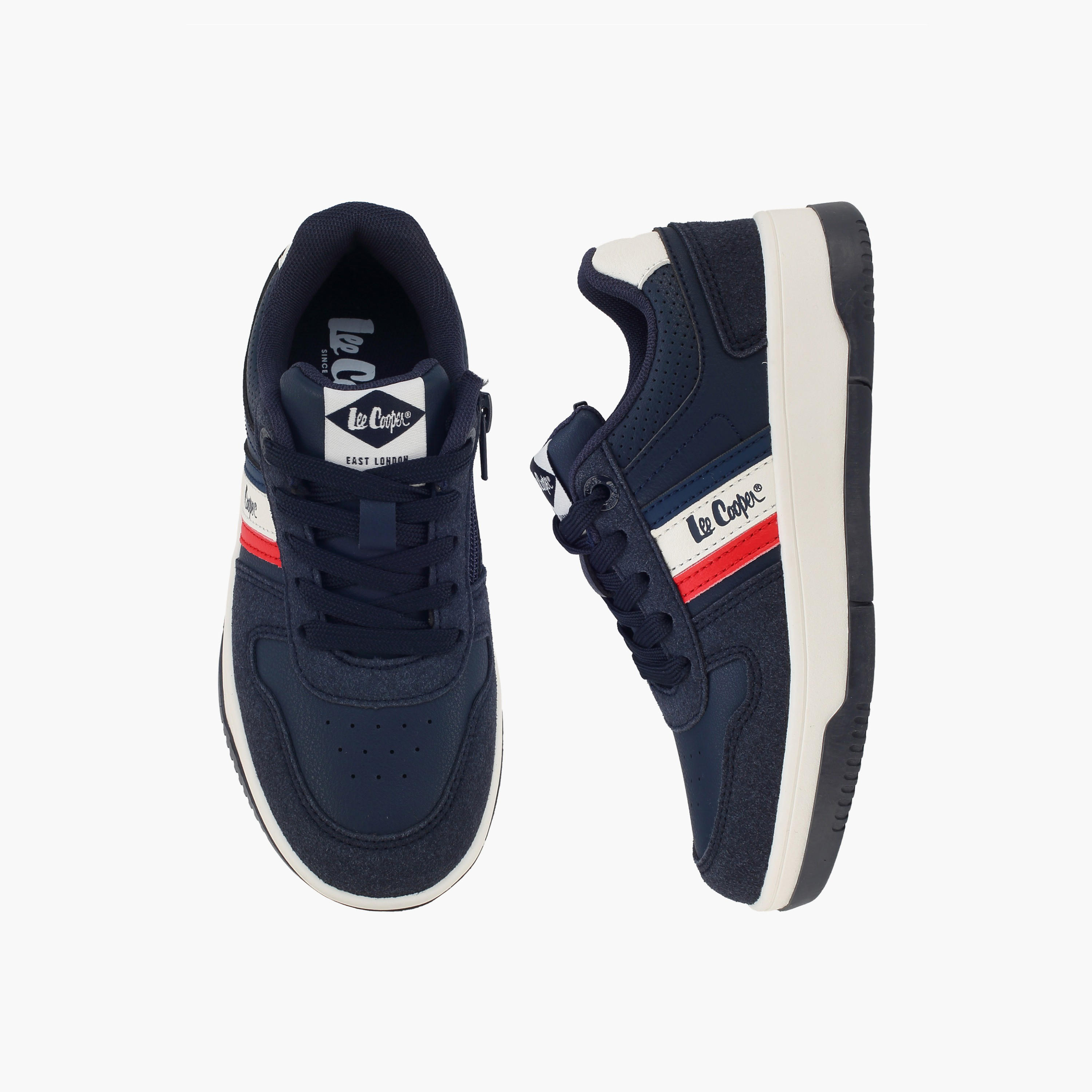 Lee Cooper Boys Lace-Up Ankle Sneakers-boys-shoes-sneakers-image-1