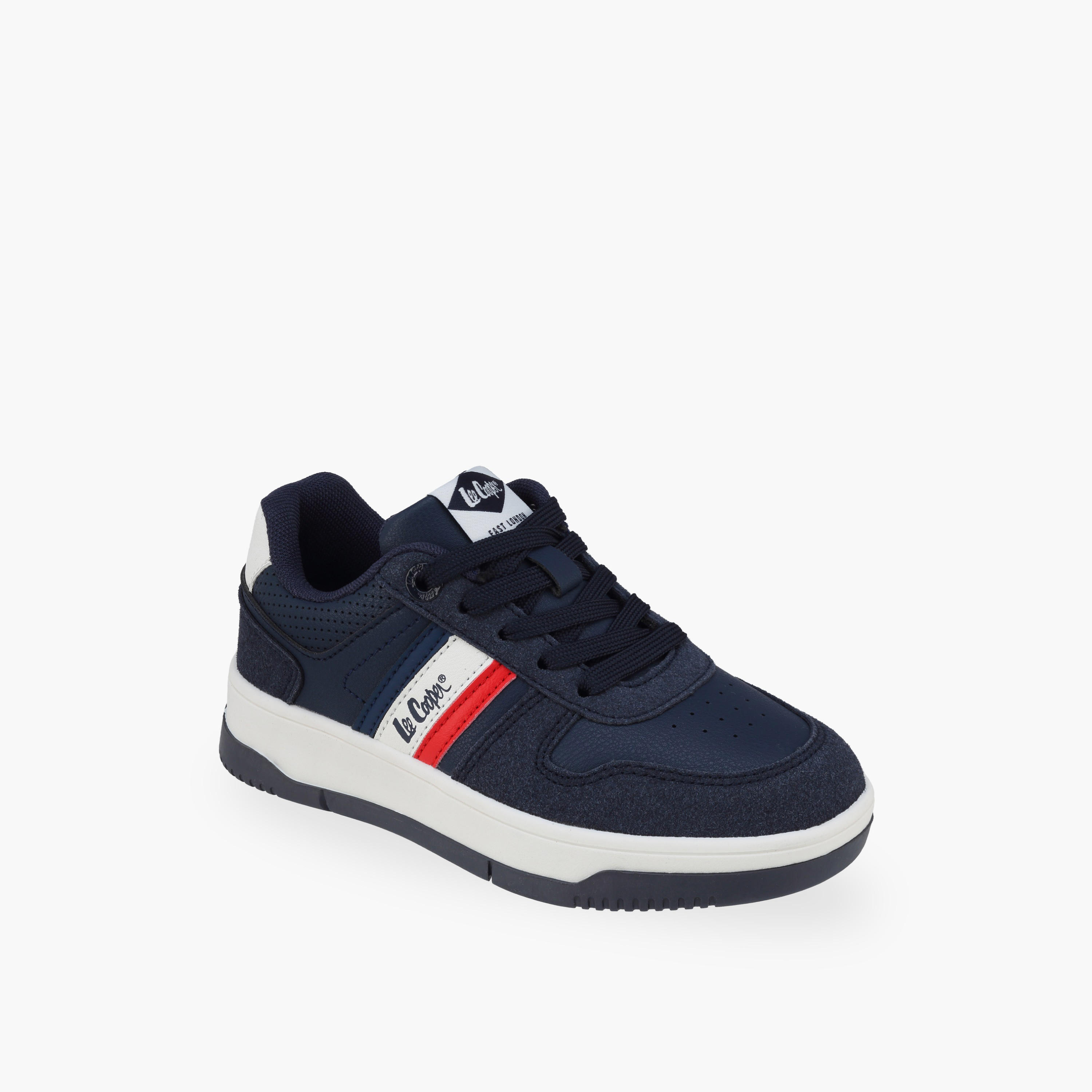 Lee Cooper Boys Lace-Up Ankle Sneakers-boys-shoes-sneakers-image-2