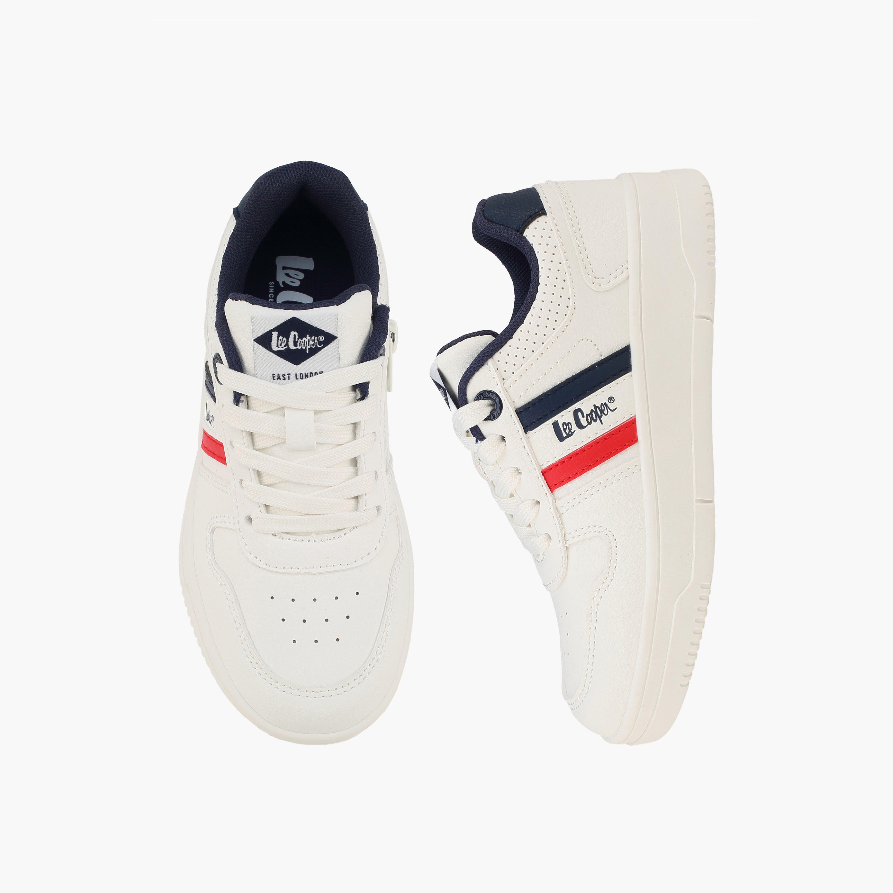 Lee Cooper Boys Lace-Up Ankle Sneakers-boys-shoes-sneakers-image-1