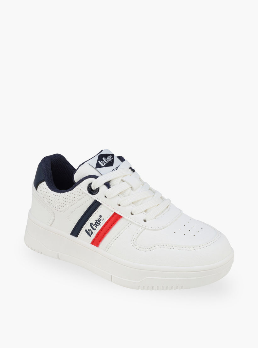 Lee Cooper Boys Lace-Up Ankle Sneakers-boys-shoes-sneakers-image-2