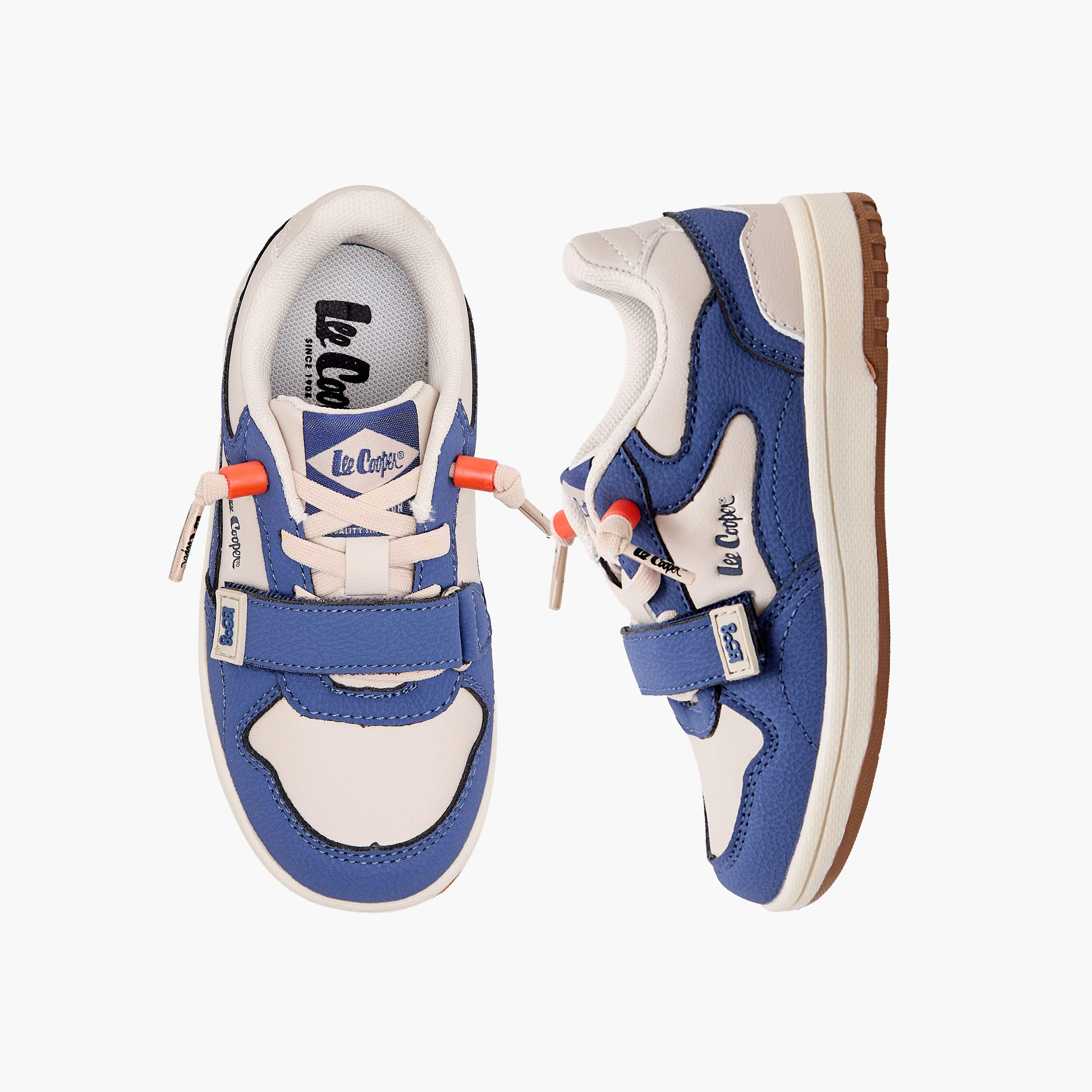 حذاء سنيكرز للكاحل برباط للأولاد من لي كوبر-boys-shoes-sneakers-image-1