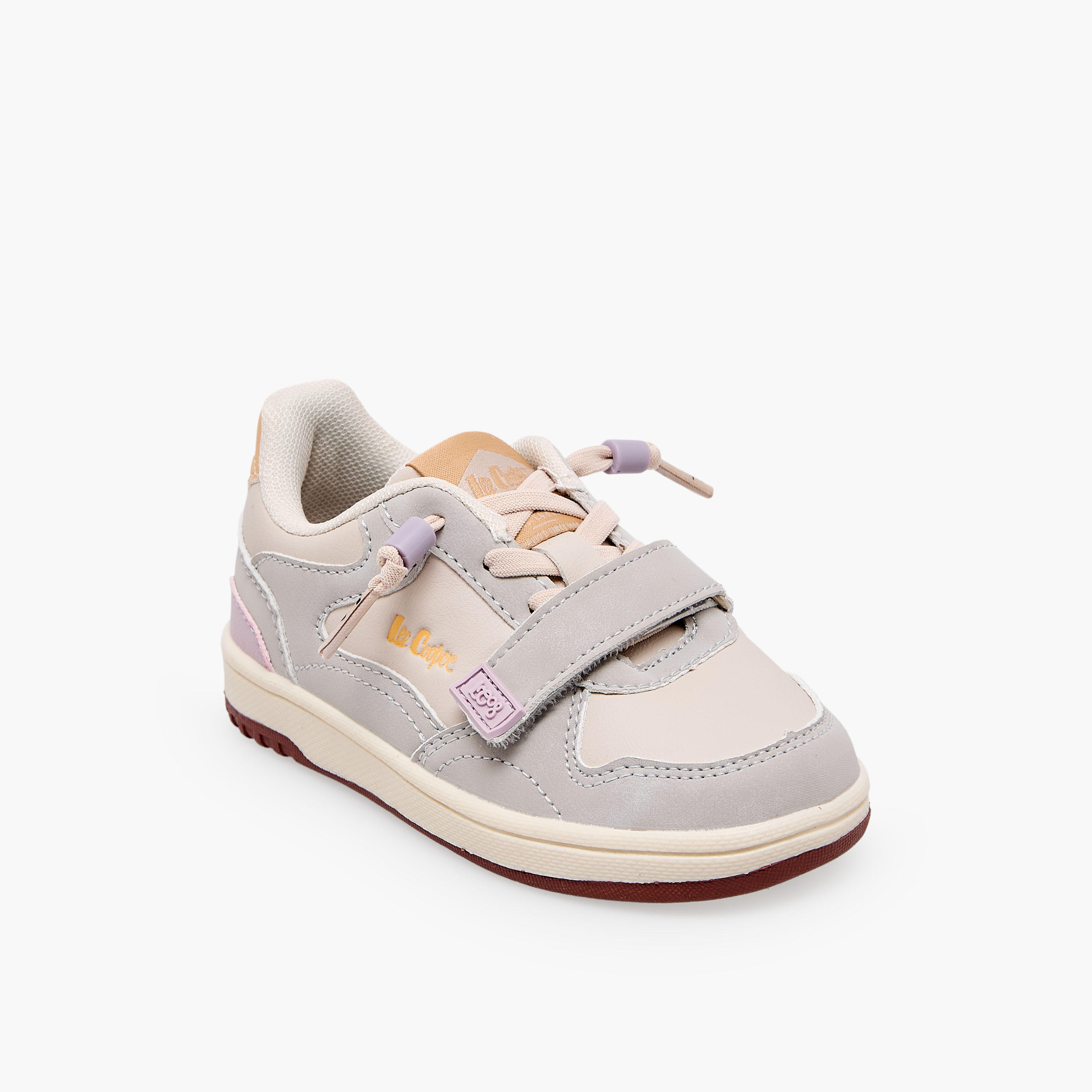 حذاء سنيكرز للكاحل بشريط لاصق للبنات من لي كوبر-girls-shoes-sneakers-image-2
