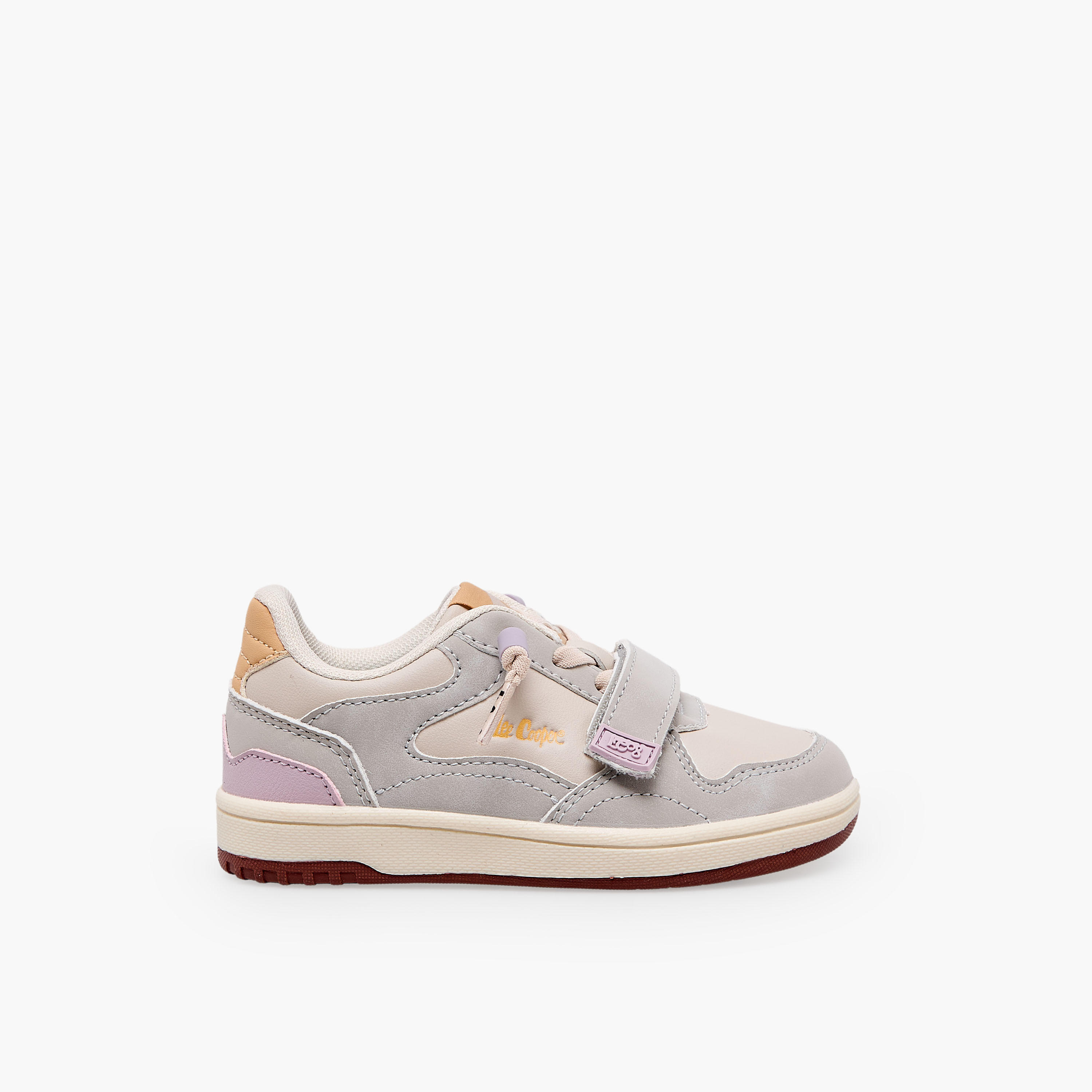 حذاء سنيكرز للكاحل بشريط لاصق للبنات من لي كوبر-girls-shoes-sneakers-image-3