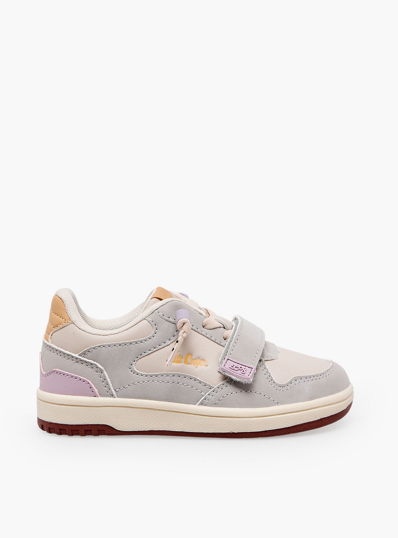 حذاء سنيكرز للكاحل بشريط لاصق للبنات من لي كوبر-girls-shoes-sneakers-image-3