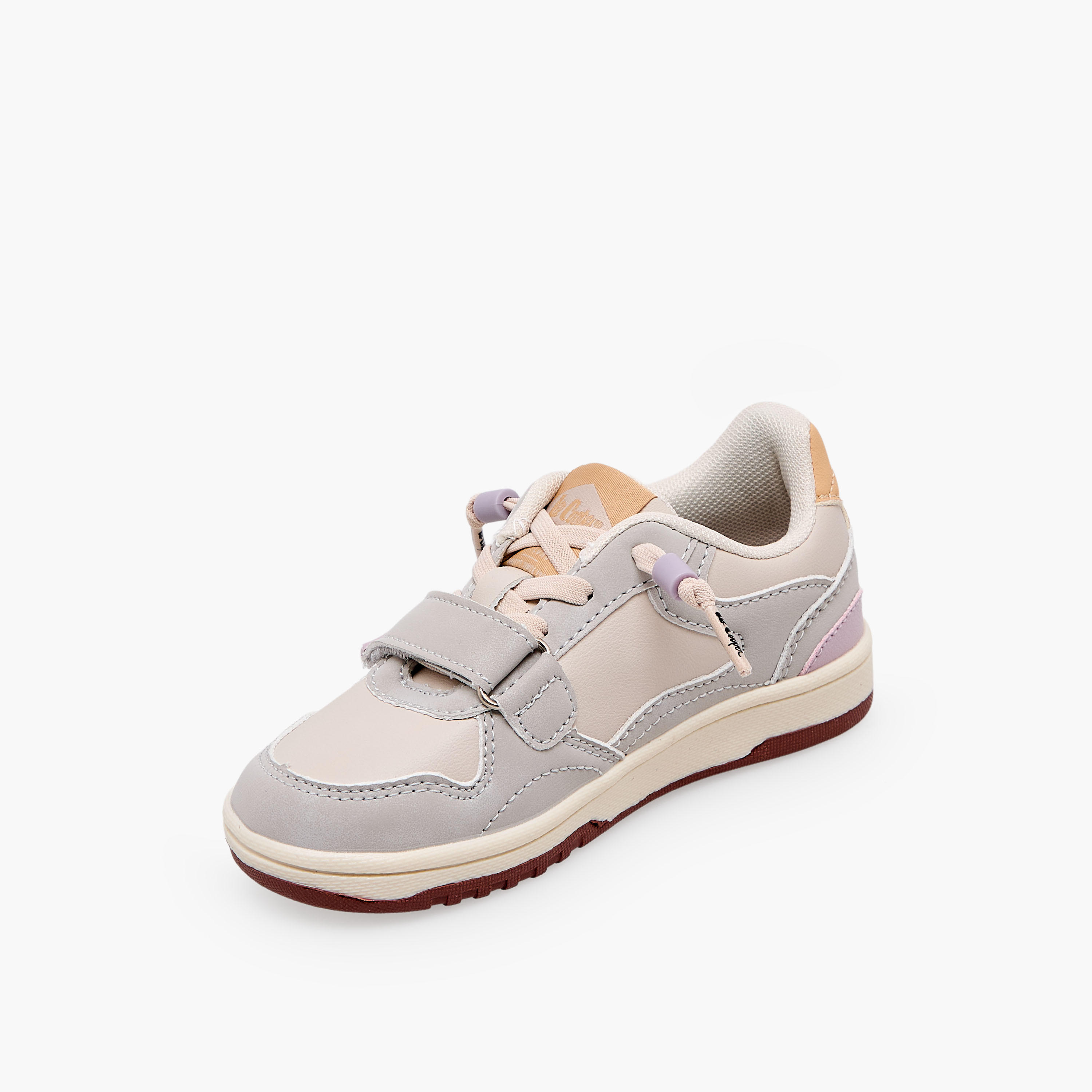 حذاء سنيكرز للكاحل بشريط لاصق للبنات من لي كوبر-girls-shoes-sneakers-image-4