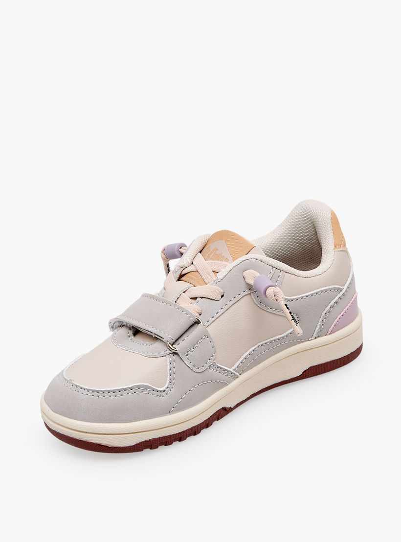 حذاء سنيكرز للكاحل بشريط لاصق للبنات من لي كوبر-girls-shoes-sneakers-image-4