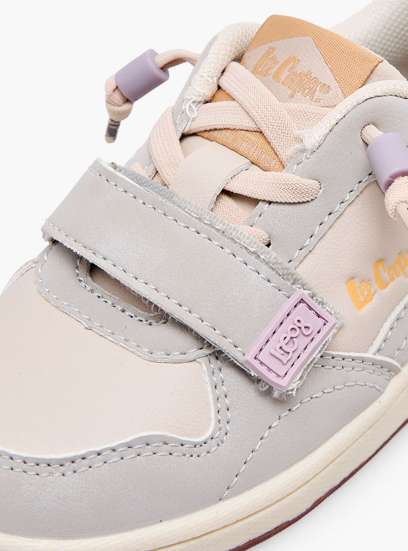حذاء سنيكرز للكاحل بشريط لاصق للبنات من لي كوبر-girls-shoes-sneakers-image-7