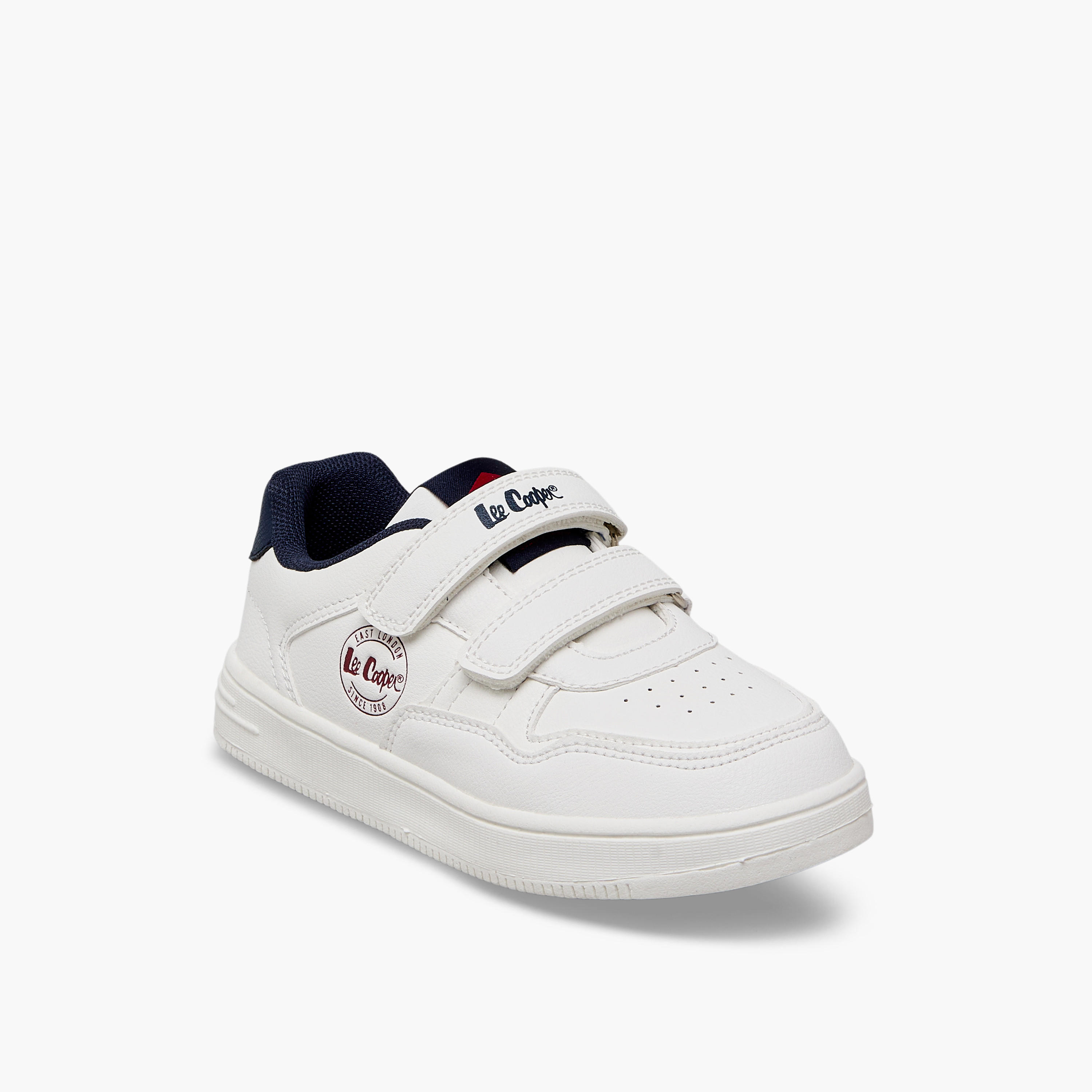 Lee Cooper Boys Panelled Hook & Loop Ankle Sneakers-boys-shoes-sneakers-image-2