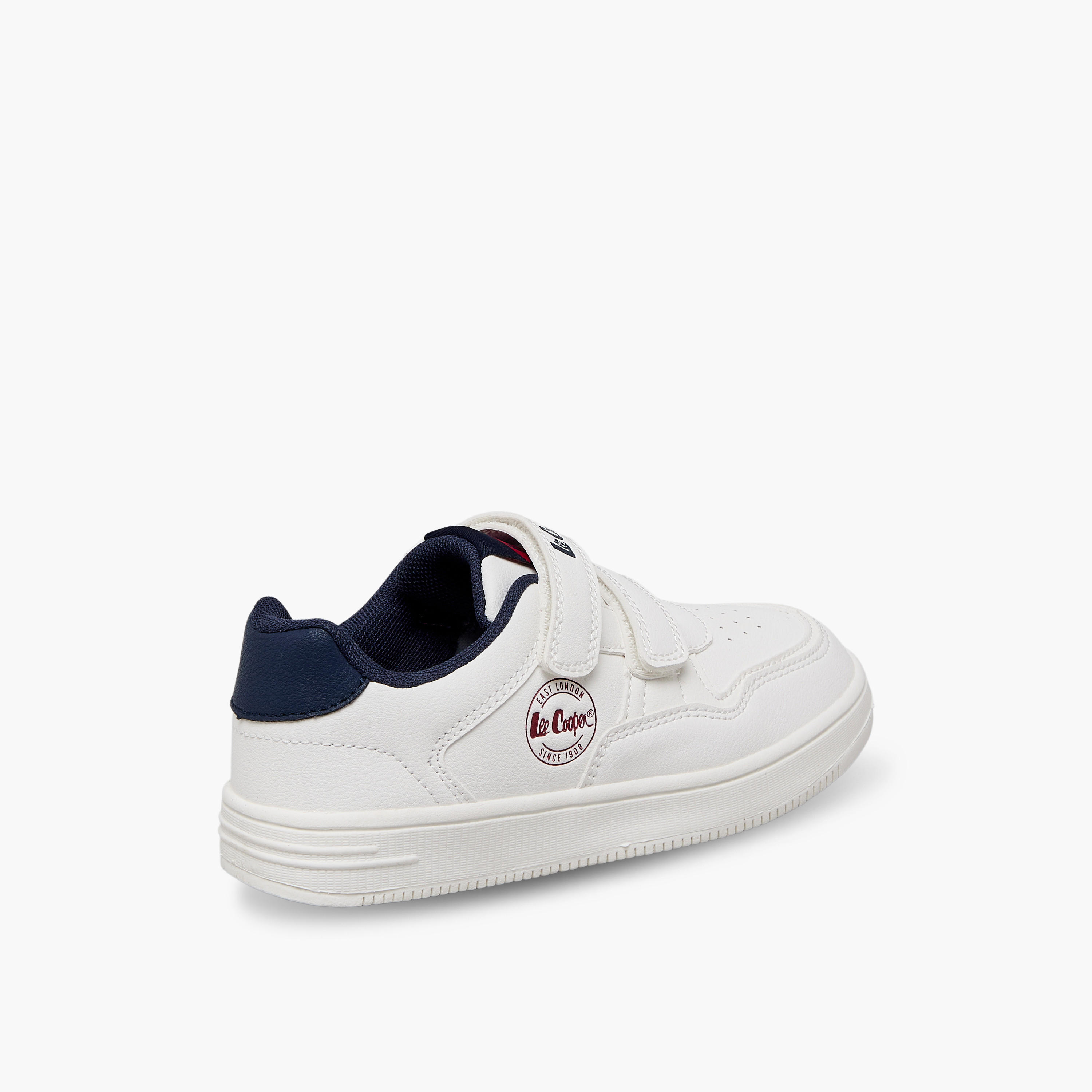 Lee Cooper Boys Panelled Hook & Loop Ankle Sneakers-boys-shoes-sneakers-image-6