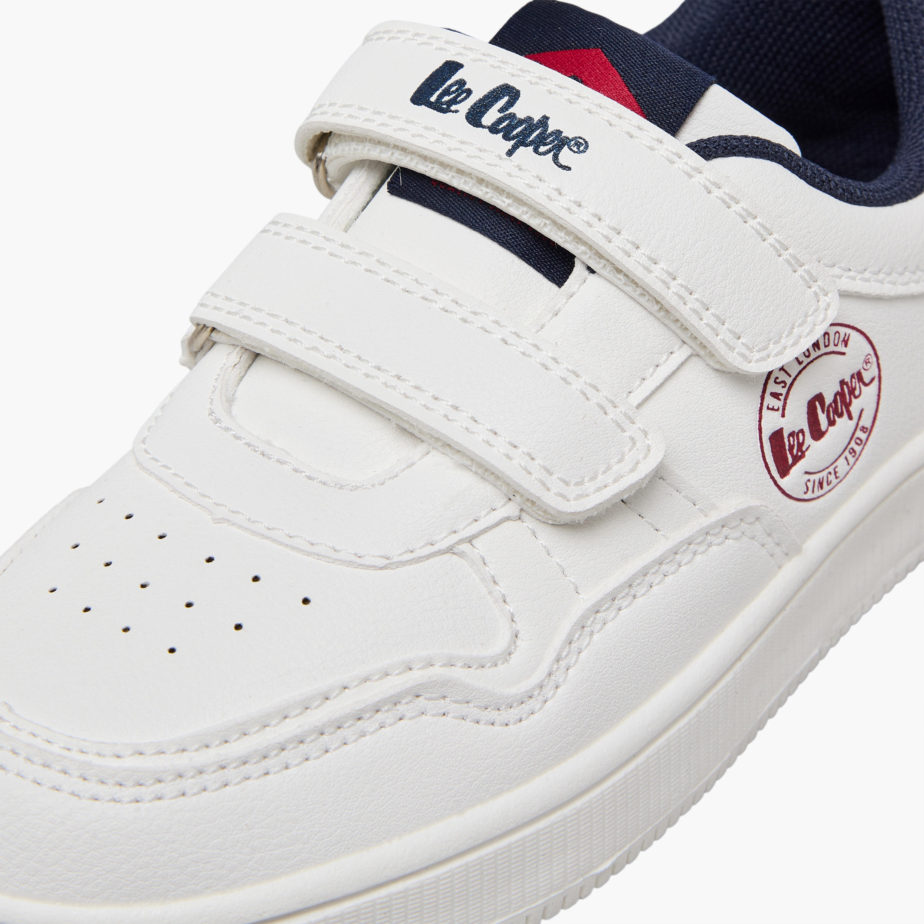 Lee Cooper Boys Panelled Hook & Loop Ankle Sneakers-boys-shoes-sneakers-image-7