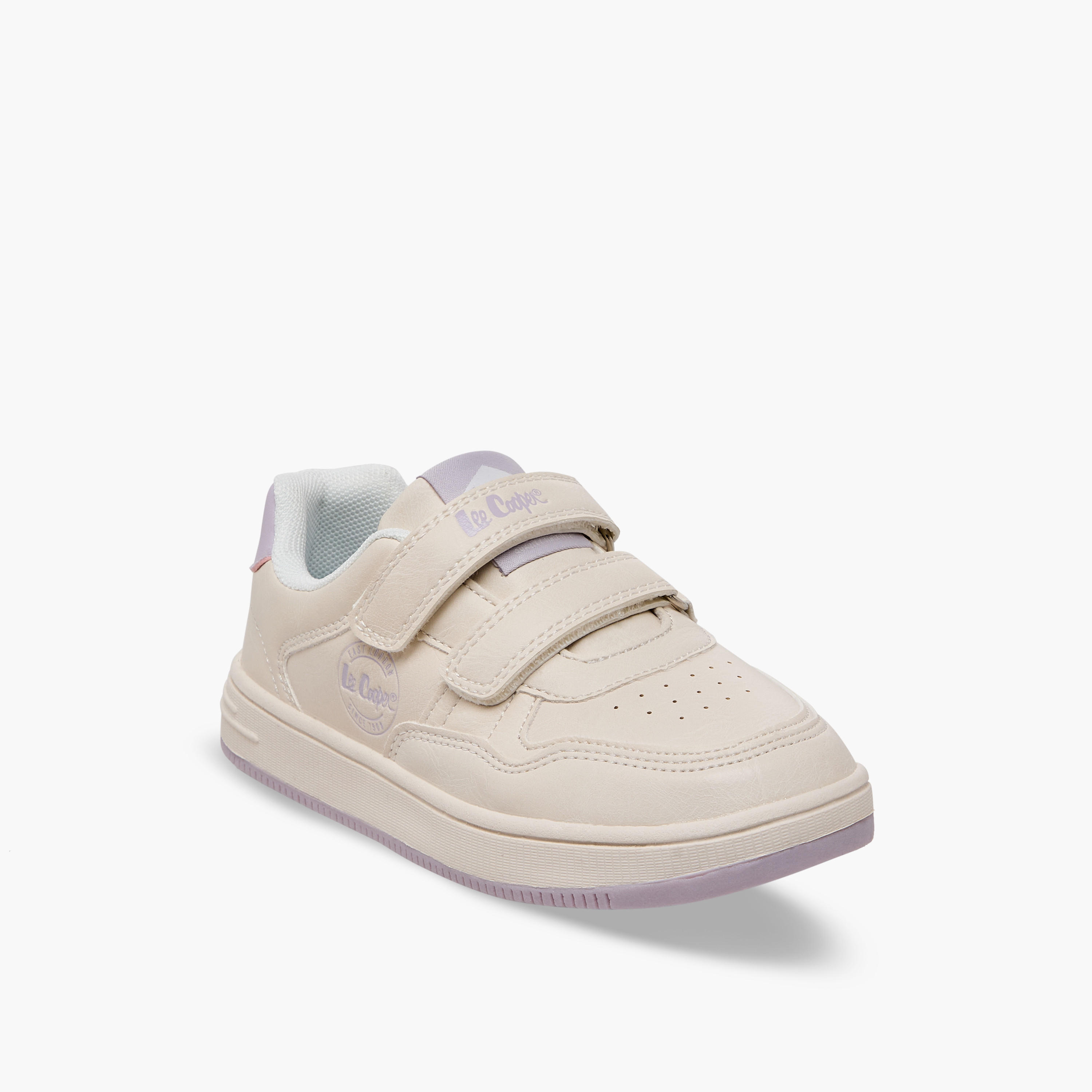 Lee Cooper Girls Hook & Loop Ankle Sneakers-girls-shoes-sneakers-image-2