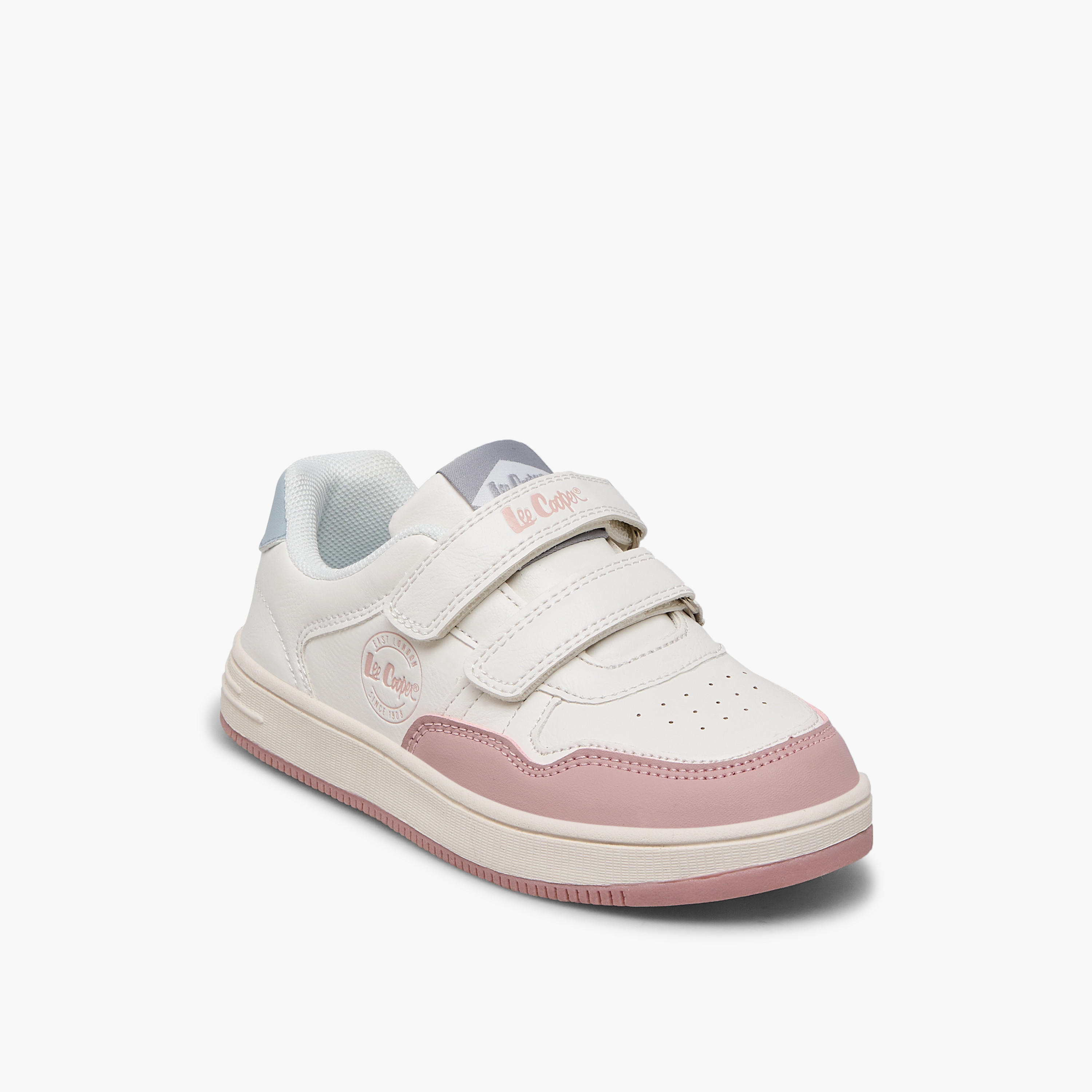 حذاء سنيكرز طول الكاحل بشريط إغلاق للبنات من لي كوبر-girls-shoes-sneakers-image-2