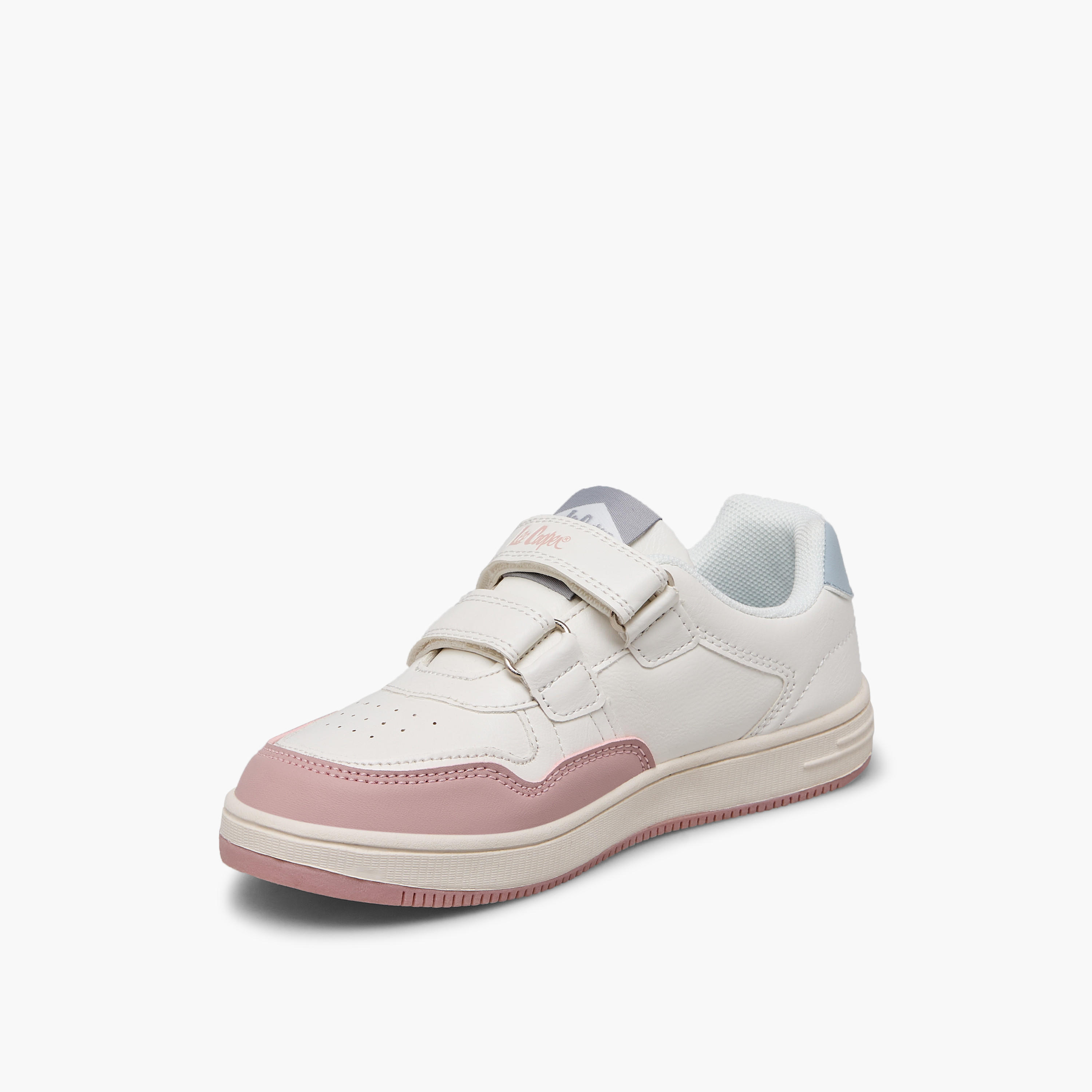 حذاء سنيكرز طول الكاحل بشريط إغلاق للبنات من لي كوبر-girls-shoes-sneakers-image-4
