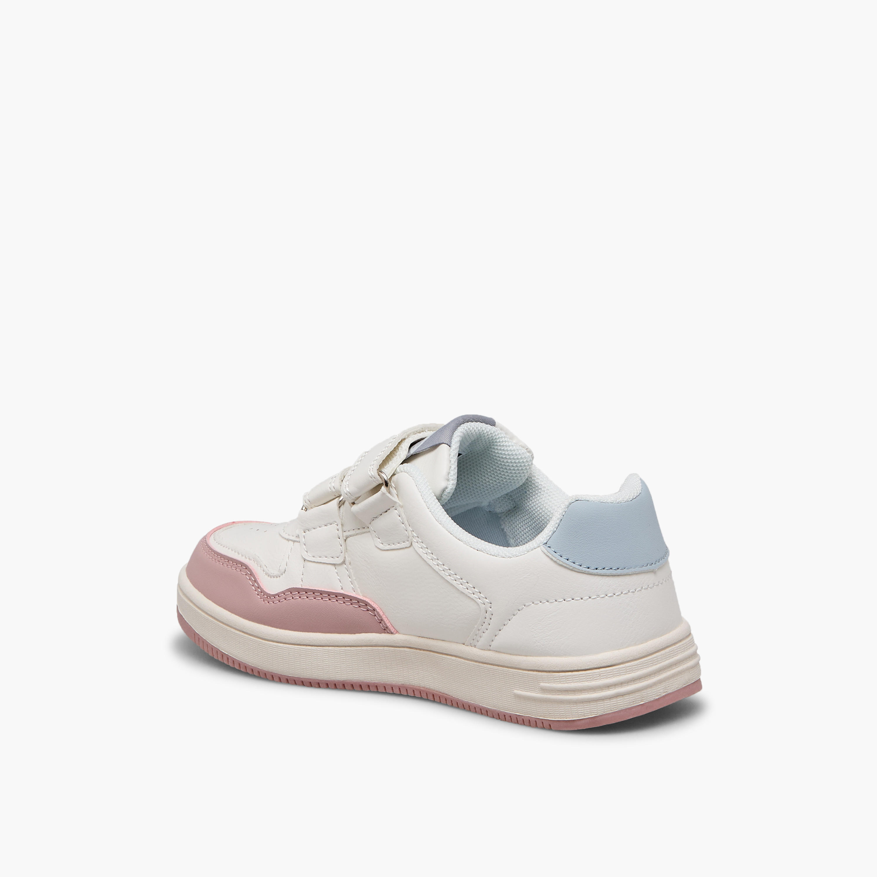 حذاء سنيكرز طول الكاحل بشريط إغلاق للبنات من لي كوبر-girls-shoes-sneakers-image-5