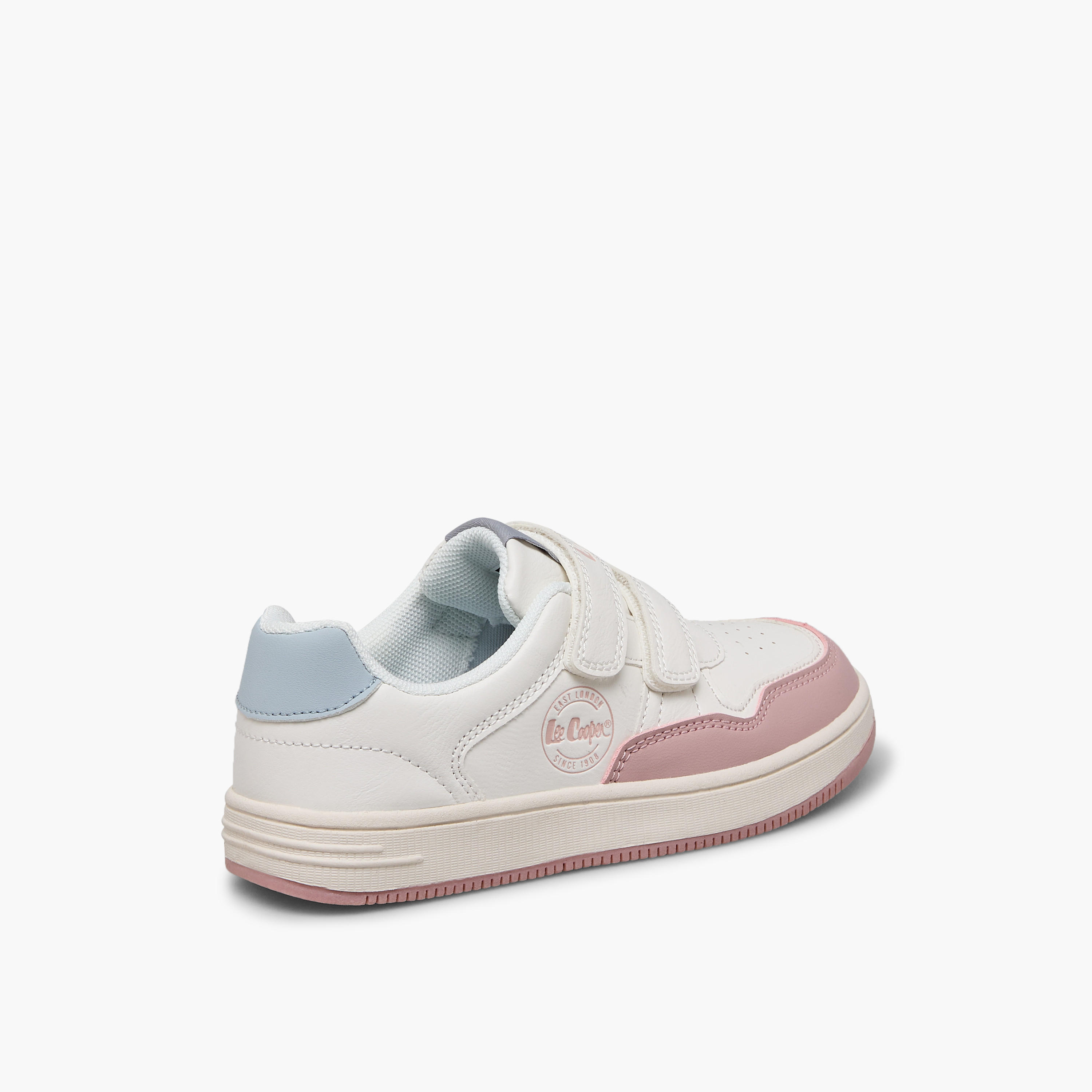 حذاء سنيكرز طول الكاحل بشريط إغلاق للبنات من لي كوبر-girls-shoes-sneakers-image-6