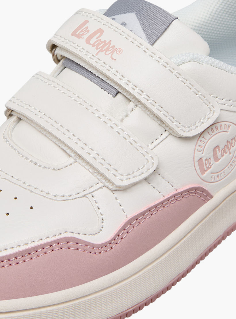 حذاء سنيكرز طول الكاحل بشريط إغلاق للبنات من لي كوبر-girls-shoes-sneakers-image-7