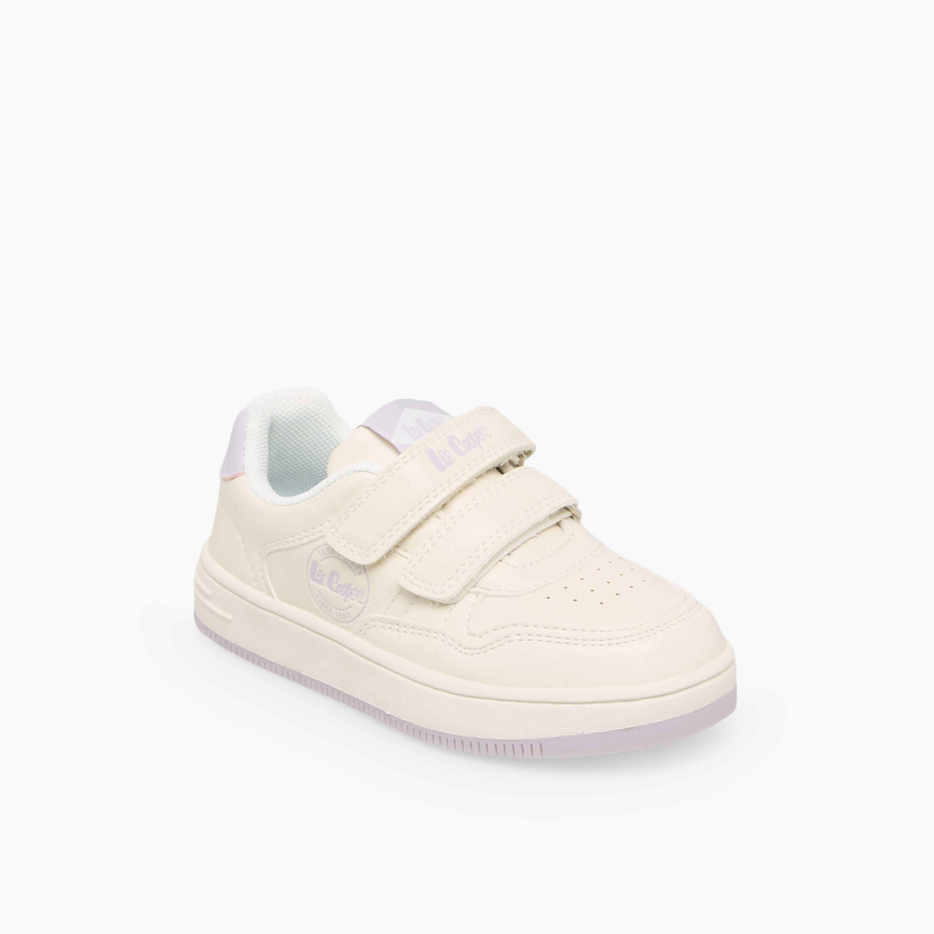 حذاء سنيكرز طول الكاحل بشريط إغلاق لاصق للبنات من لي كوبر-girls-shoes-sneakers-image-2