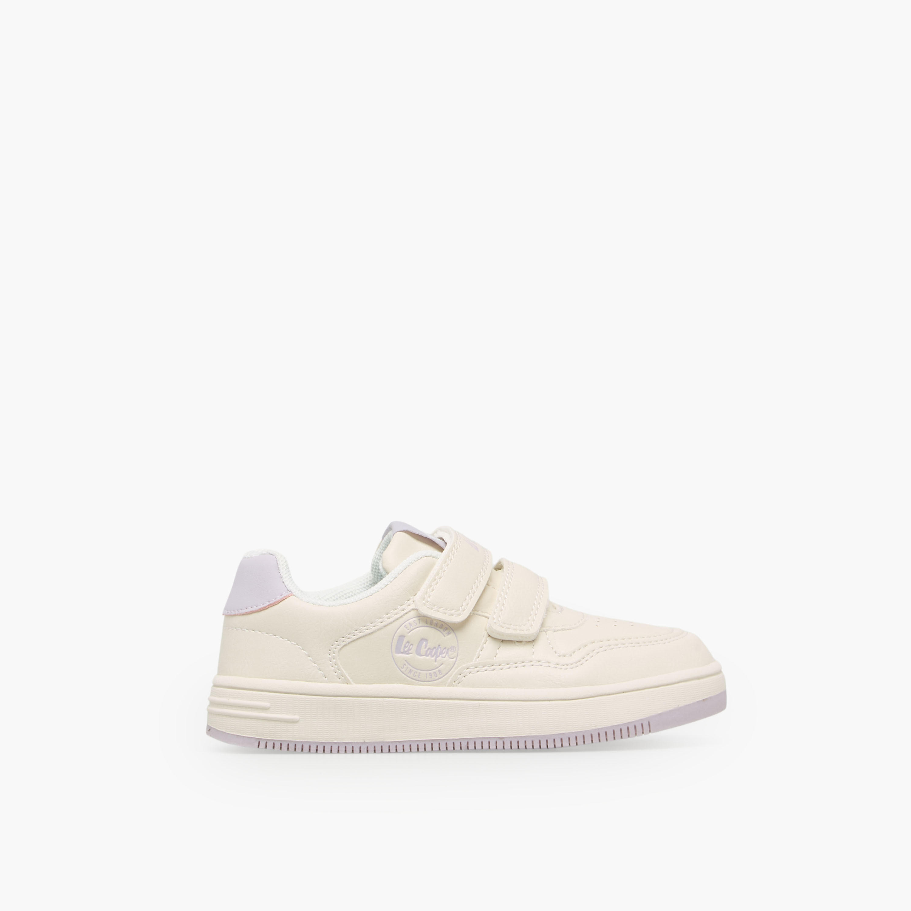 حذاء سنيكرز طول الكاحل بشريط إغلاق لاصق للبنات من لي كوبر-girls-shoes-sneakers-image-3