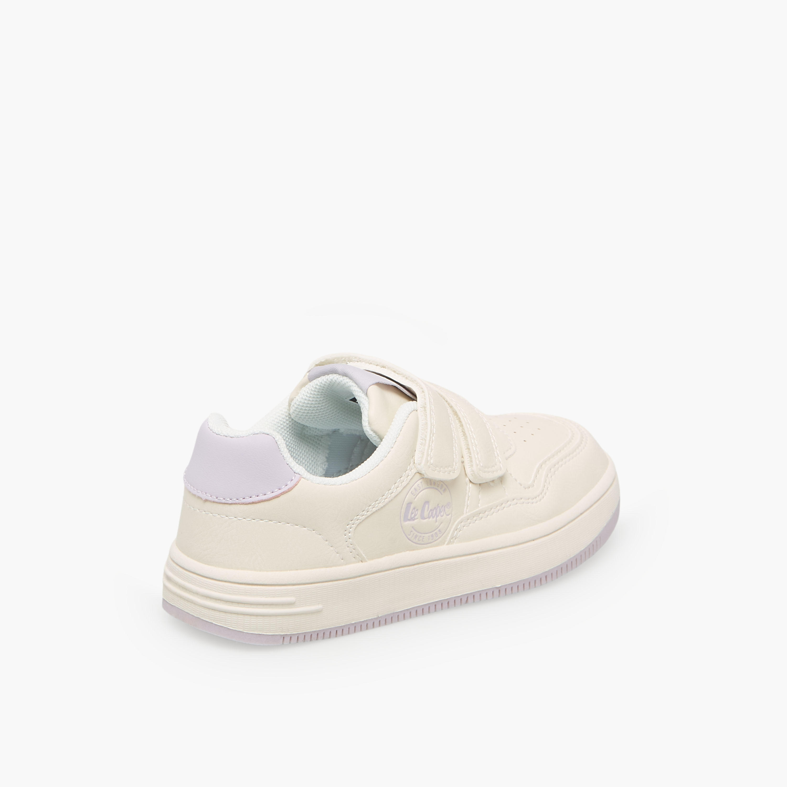 حذاء سنيكرز طول الكاحل بشريط إغلاق لاصق للبنات من لي كوبر-girls-shoes-sneakers-image-6