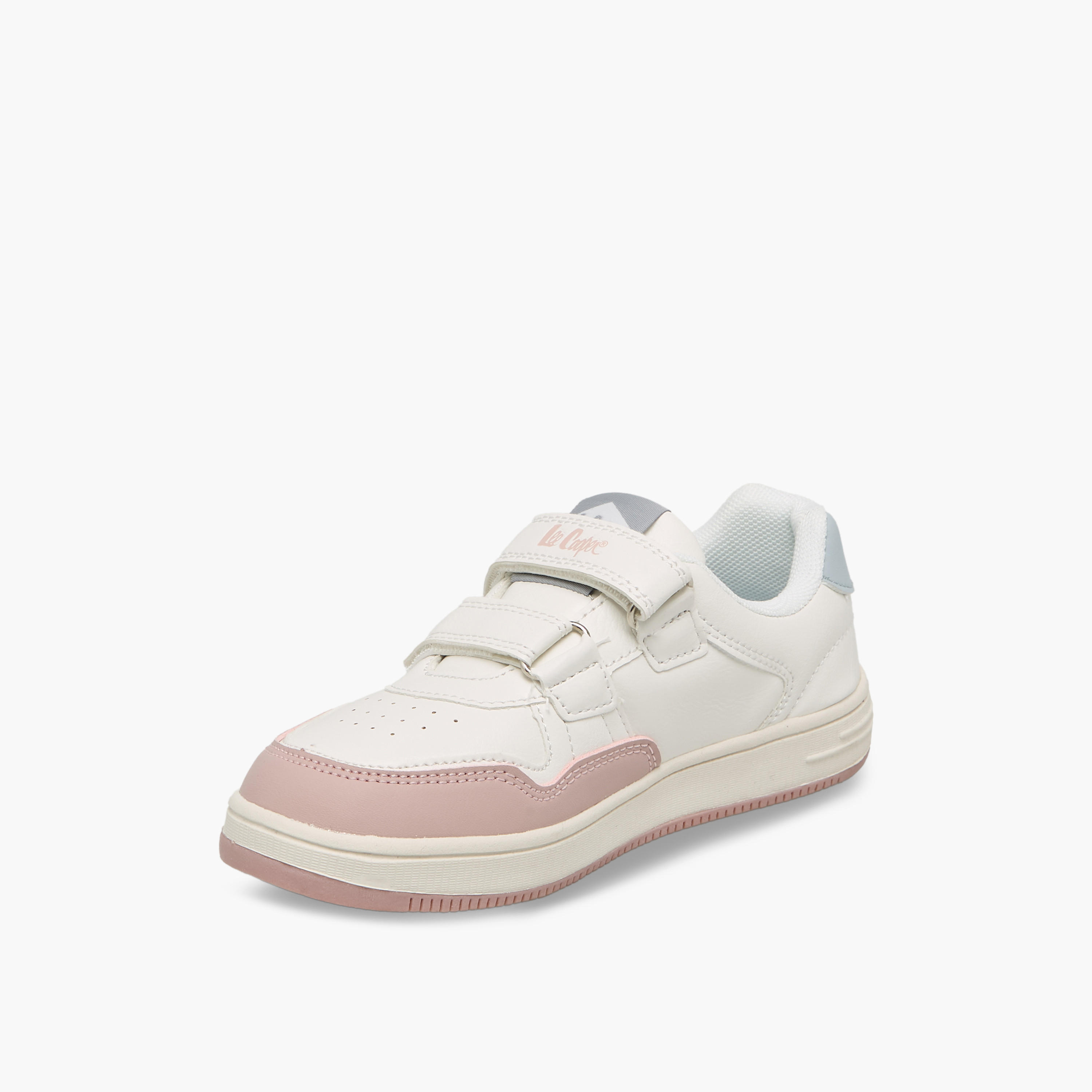 Lee Cooper Girls Hook & Loop Ankle Sneakers-girls-shoes-sneakers-image-4