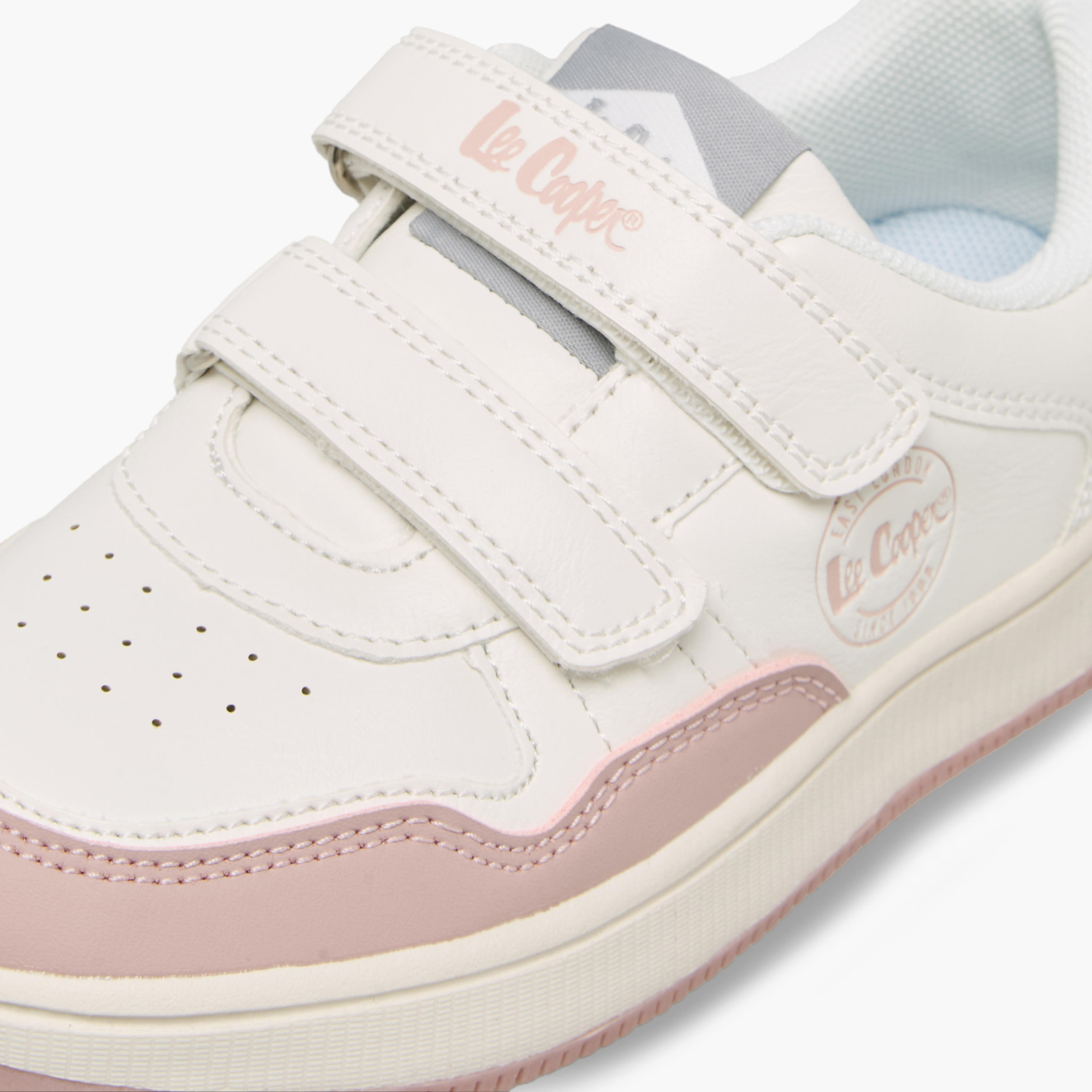 Lee Cooper Girls Hook & Loop Ankle Sneakers-girls-shoes-sneakers-image-7