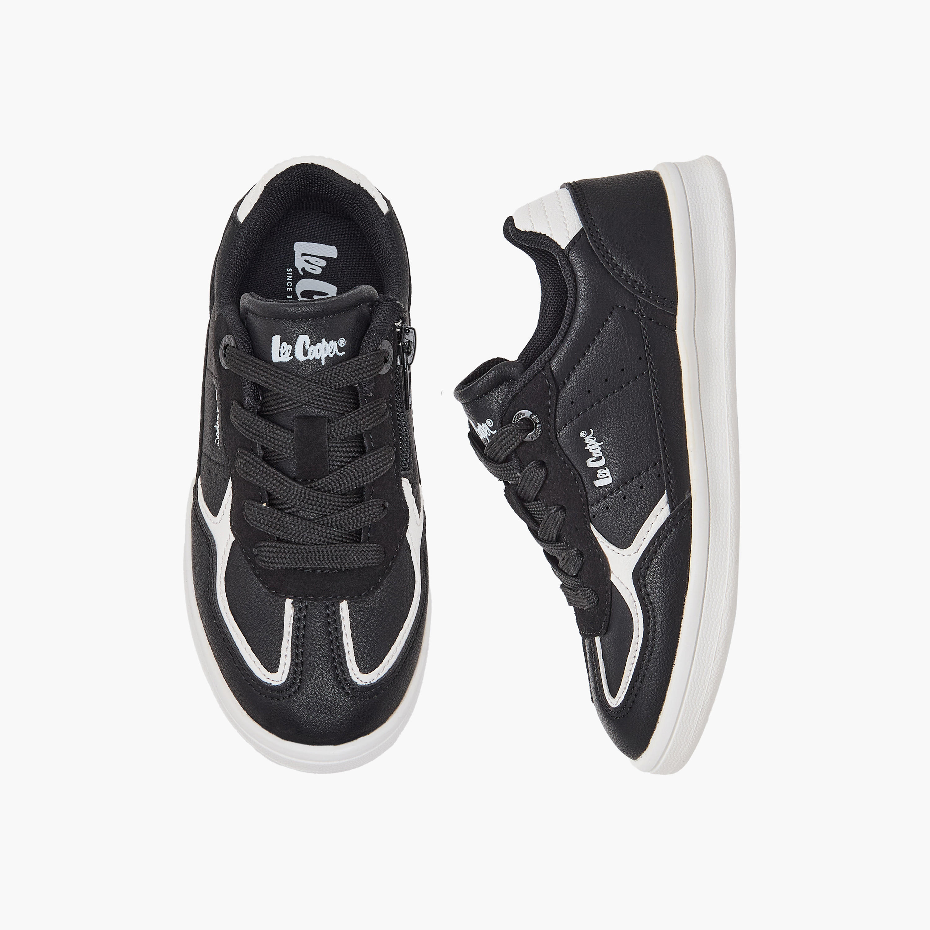 Lee Cooper Boys Lace-Up Ankle Sneakers-boys-shoes-sneakers-image-1