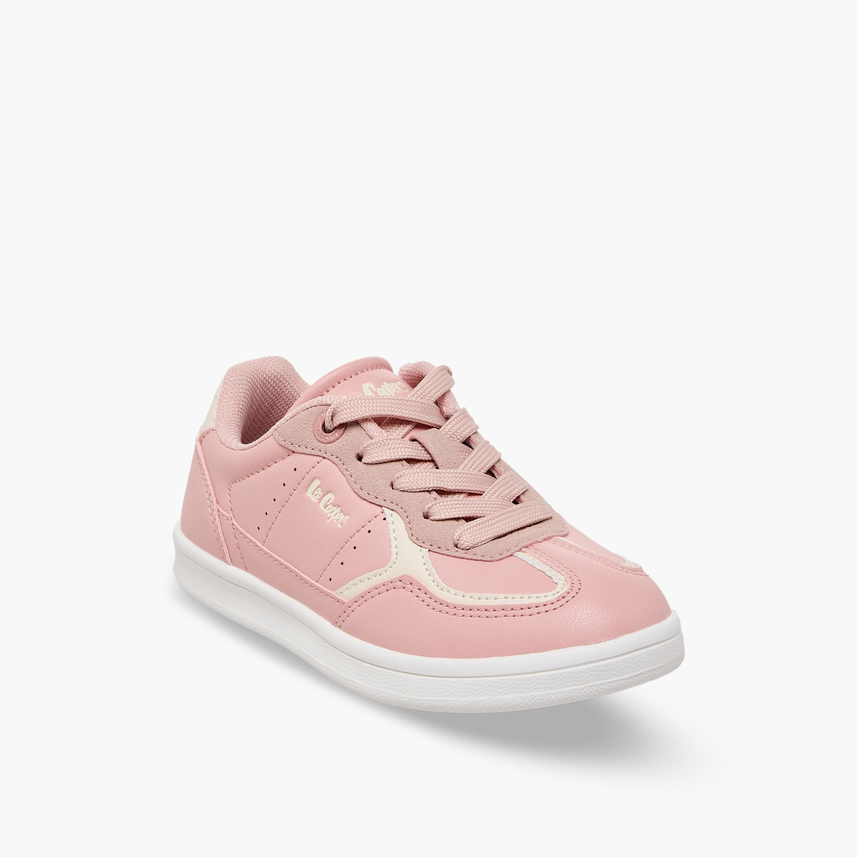 Lee Cooper Girls Lace-Up Ankle Sneakers-girls-shoes-sneakers-image-2