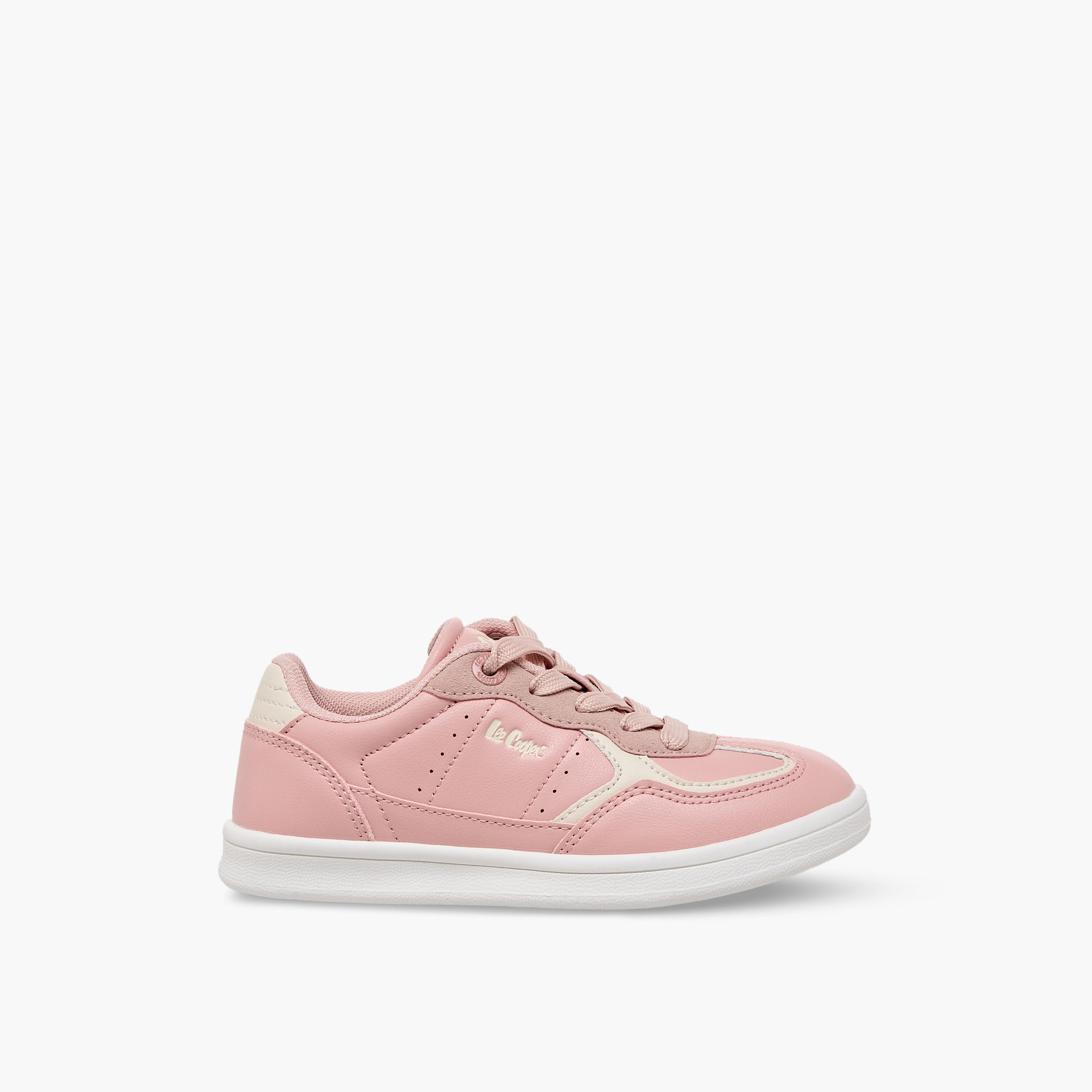 Lee Cooper Girls Lace-Up Ankle Sneakers-girls-shoes-sneakers-image-3