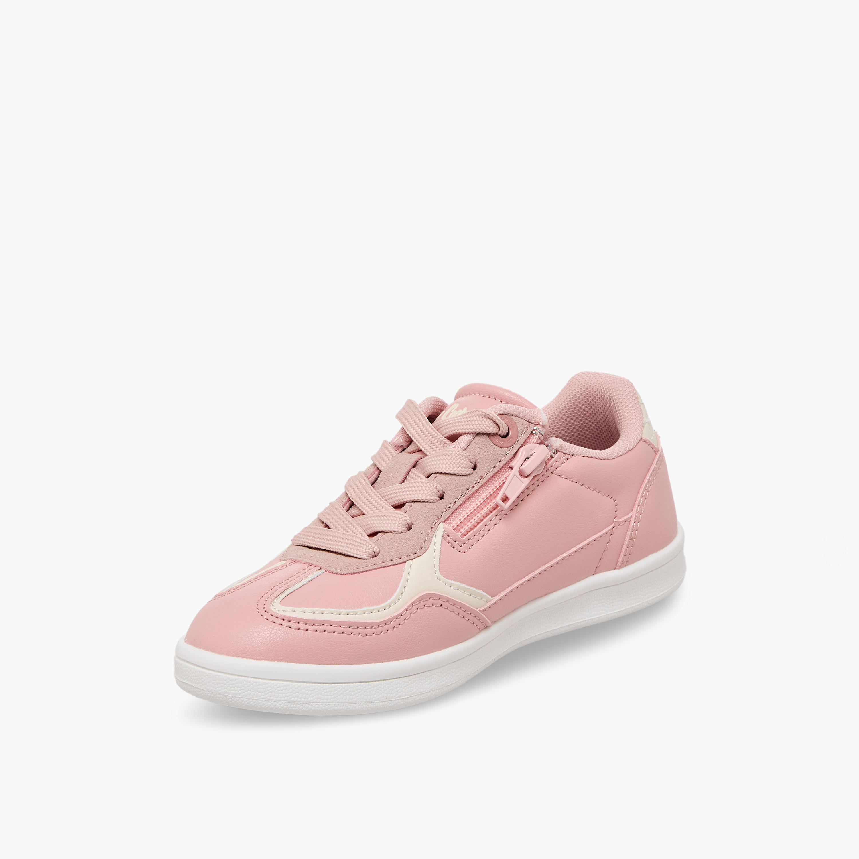 Lee Cooper Girls Lace-Up Ankle Sneakers-girls-shoes-sneakers-image-4