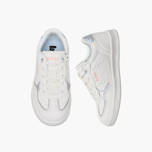 Lee Cooper Girls Lace-Up Ankle Sneakers-girls-shoes-sneakers-image-1