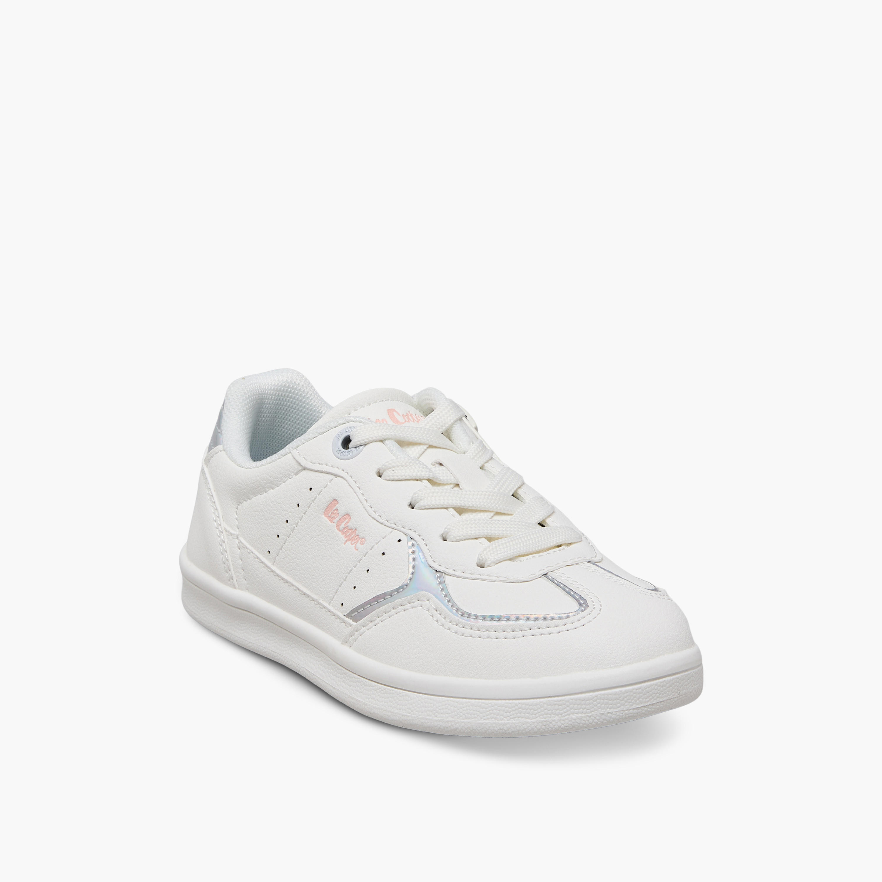 Lee Cooper Girls Lace-Up Ankle Sneakers-girls-shoes-sneakers-image-2