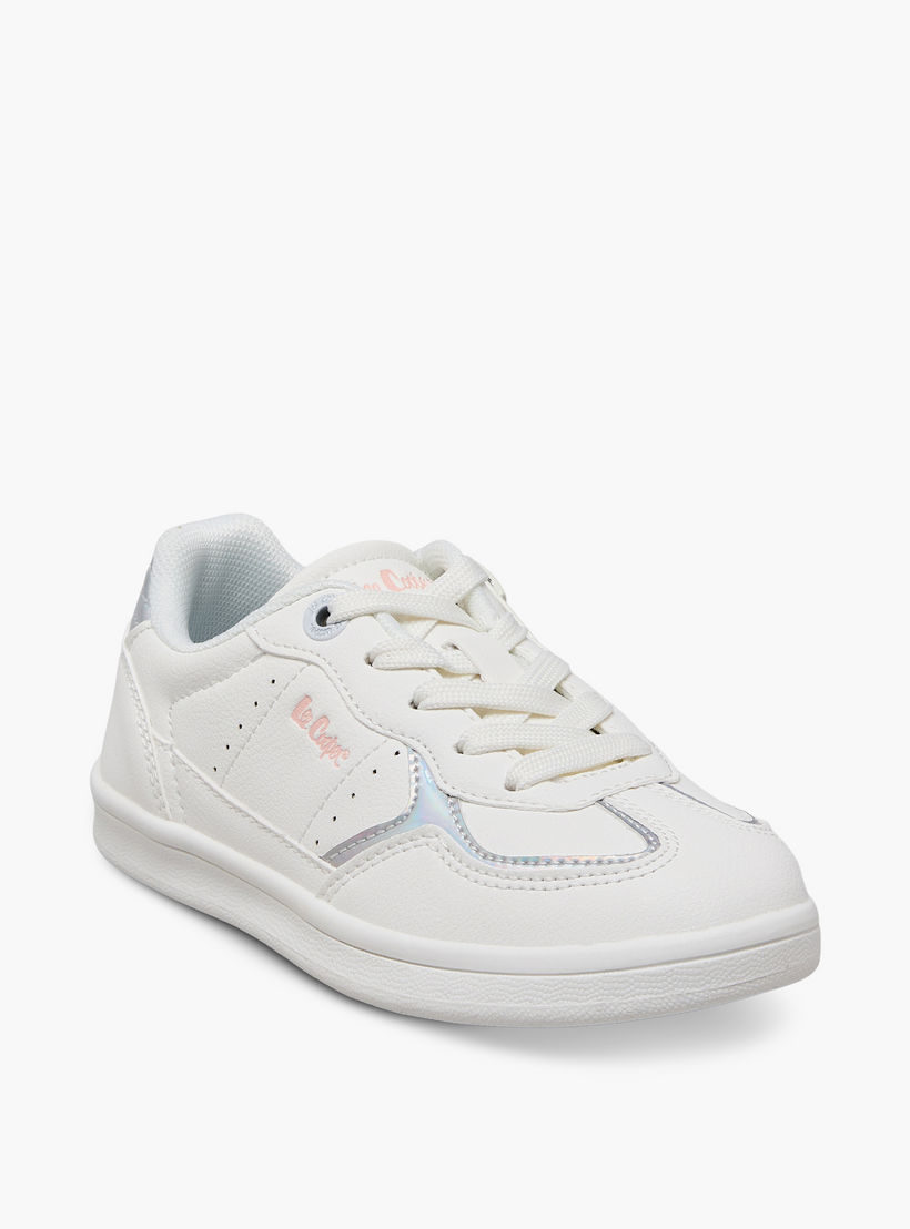 Lee Cooper Girls Lace-Up Ankle Sneakers-girls-shoes-sneakers-image-2