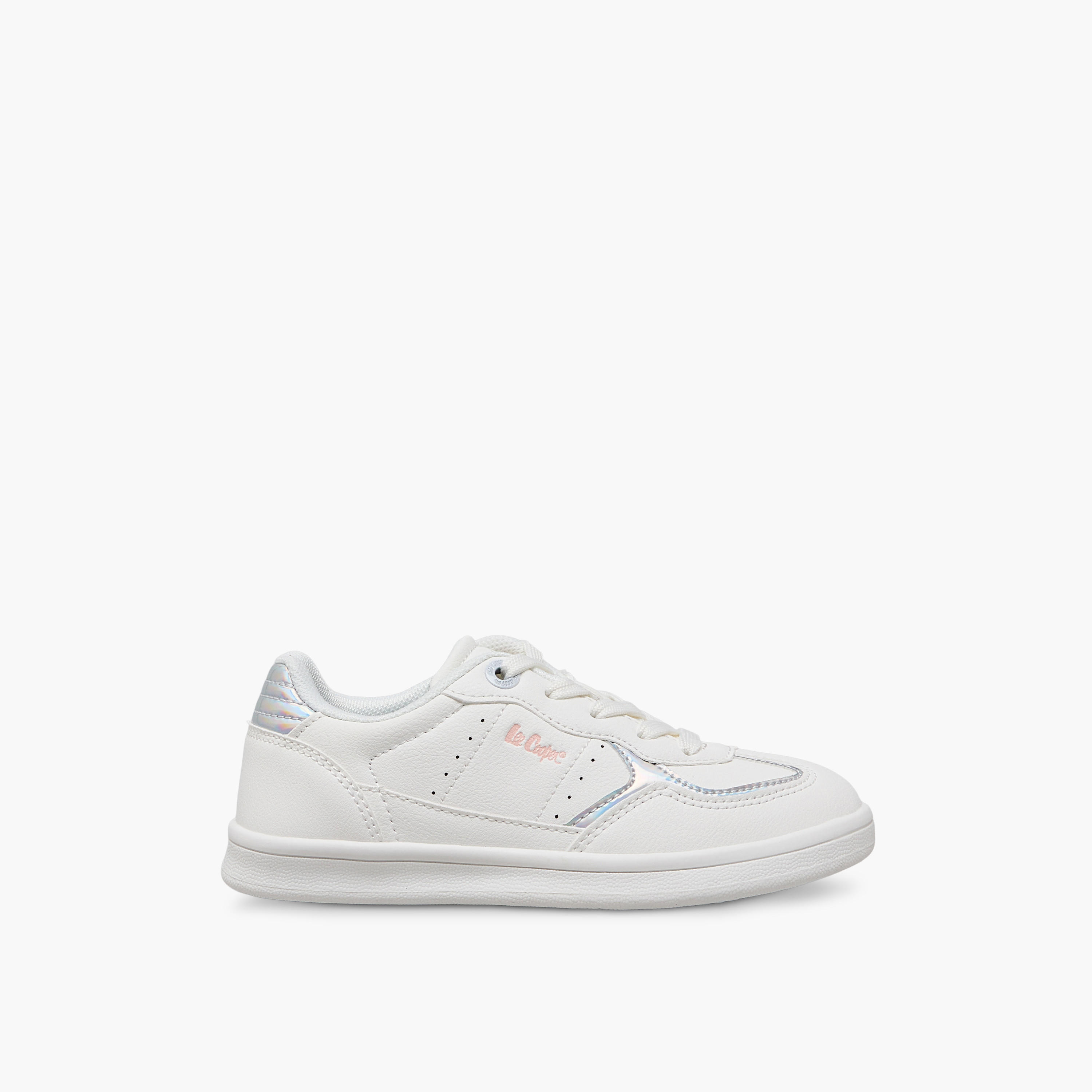 Lee Cooper Girls Lace-Up Ankle Sneakers-girls-shoes-sneakers-image-3