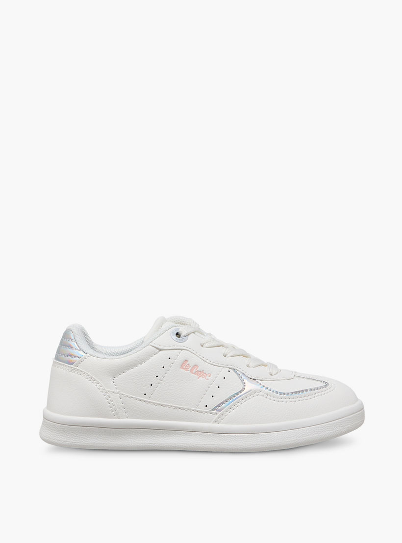 Lee Cooper Girls Lace-Up Ankle Sneakers-girls-shoes-sneakers-image-3