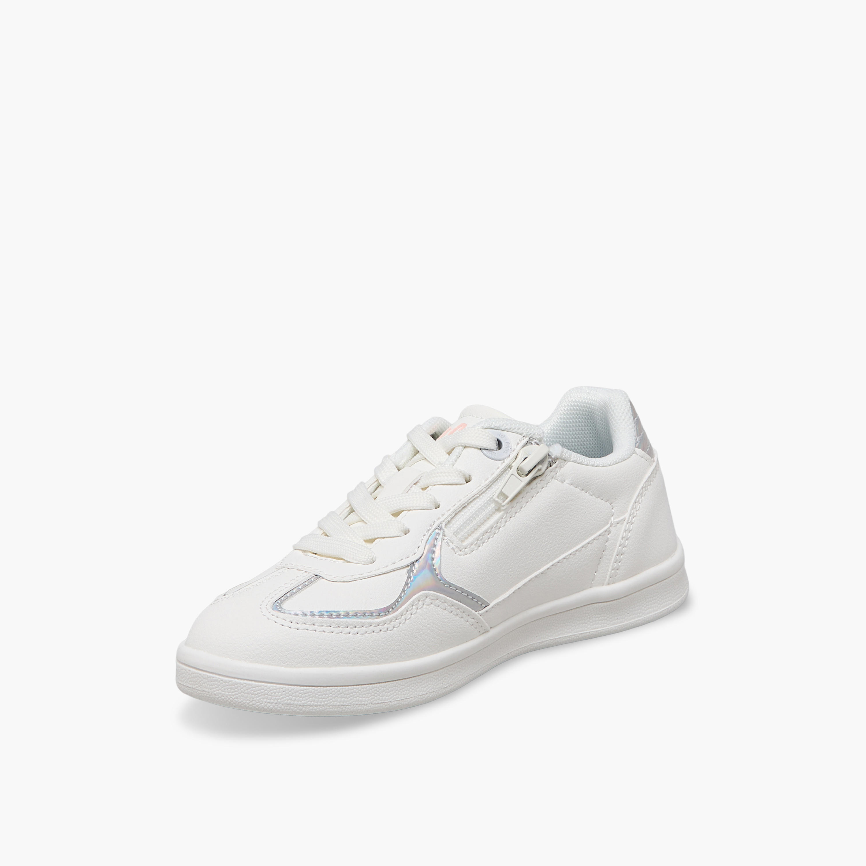 Lee Cooper Girls Lace-Up Ankle Sneakers-girls-shoes-sneakers-image-4