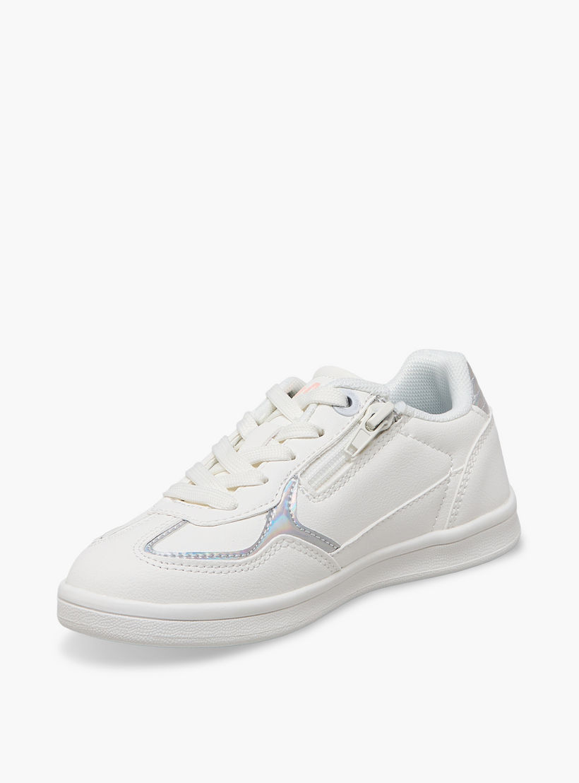 Lee Cooper Girls Lace-Up Ankle Sneakers-girls-shoes-sneakers-image-4