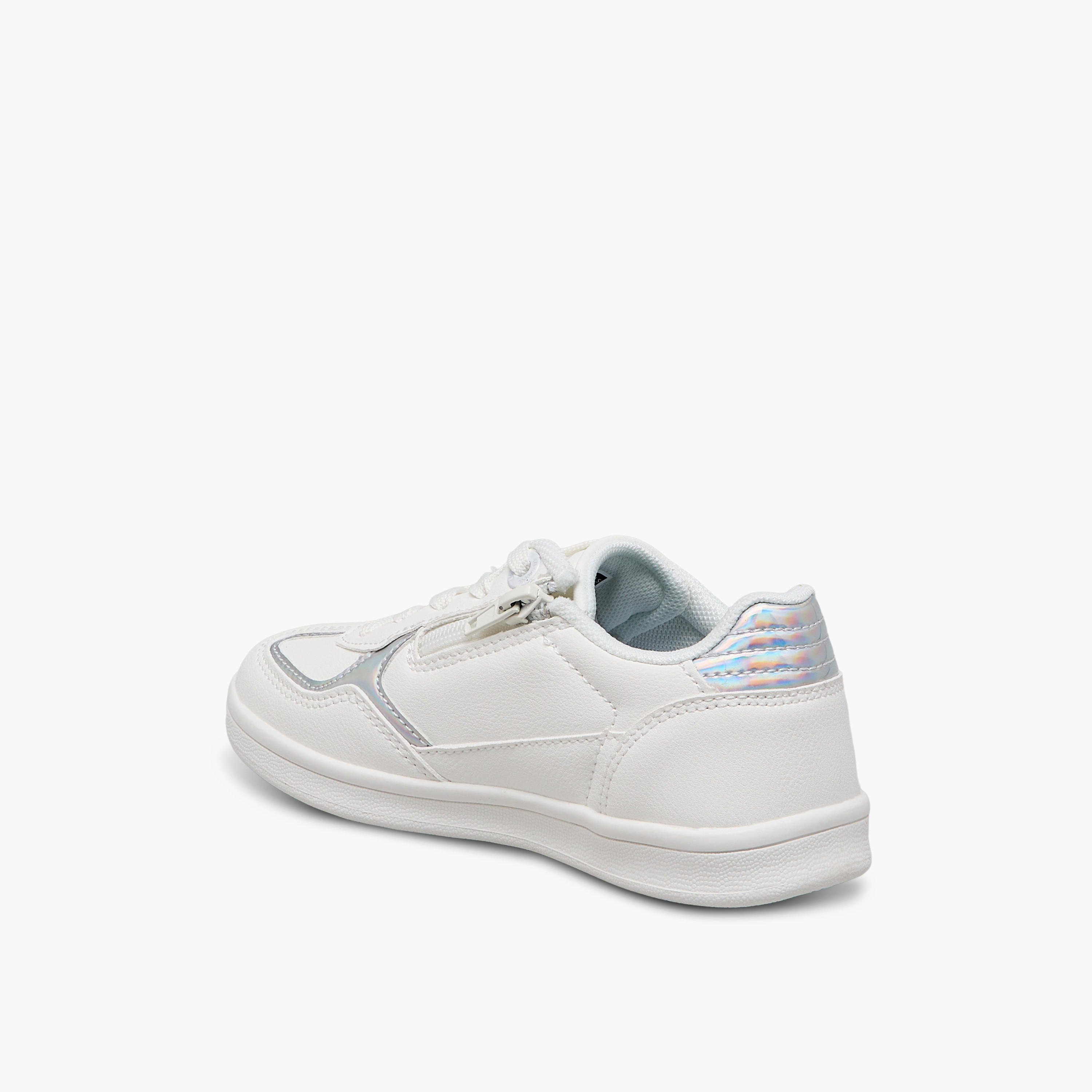 Lee Cooper Girls Lace-Up Ankle Sneakers-girls-shoes-sneakers-image-5