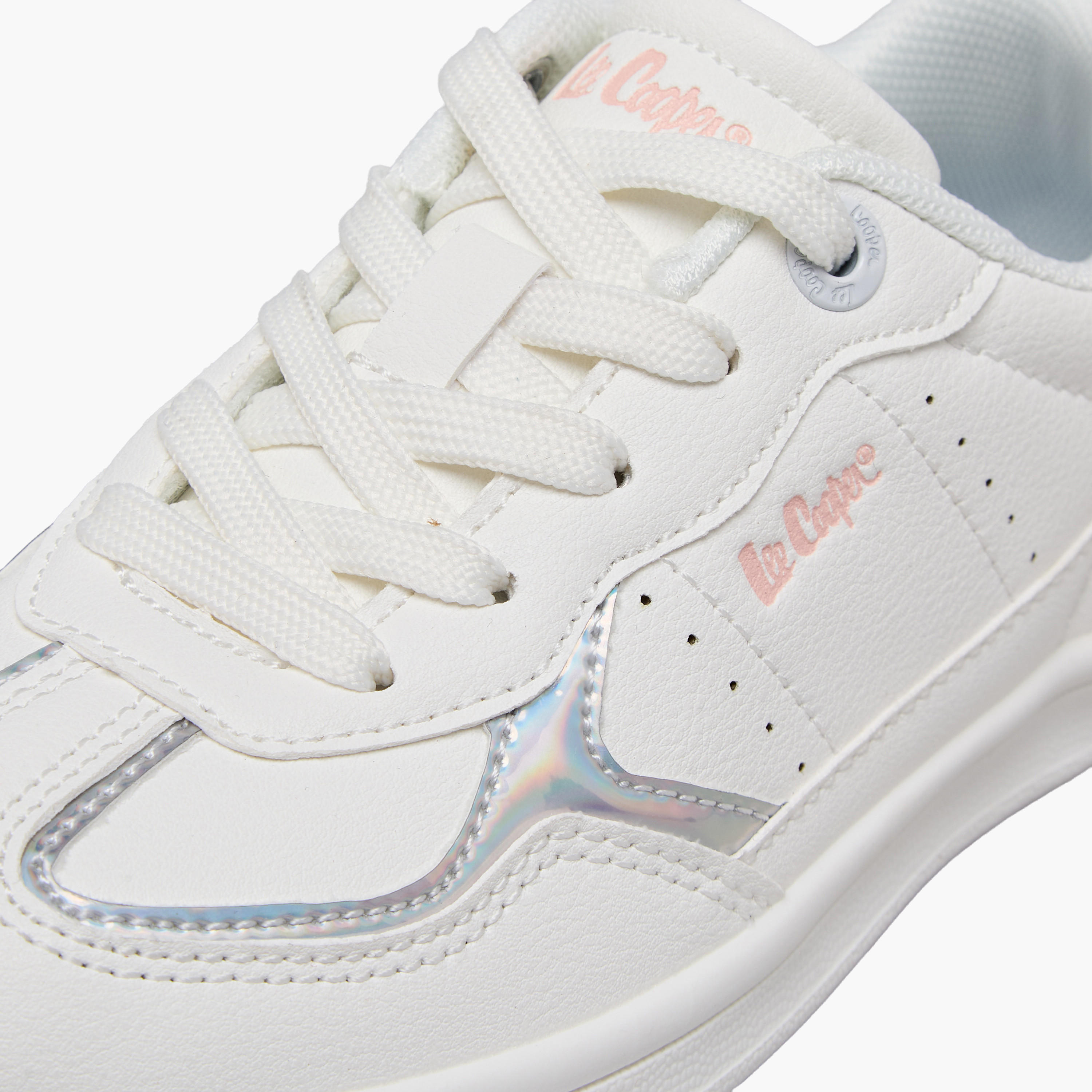 Lee Cooper Girls Lace-Up Ankle Sneakers-girls-shoes-sneakers-image-7