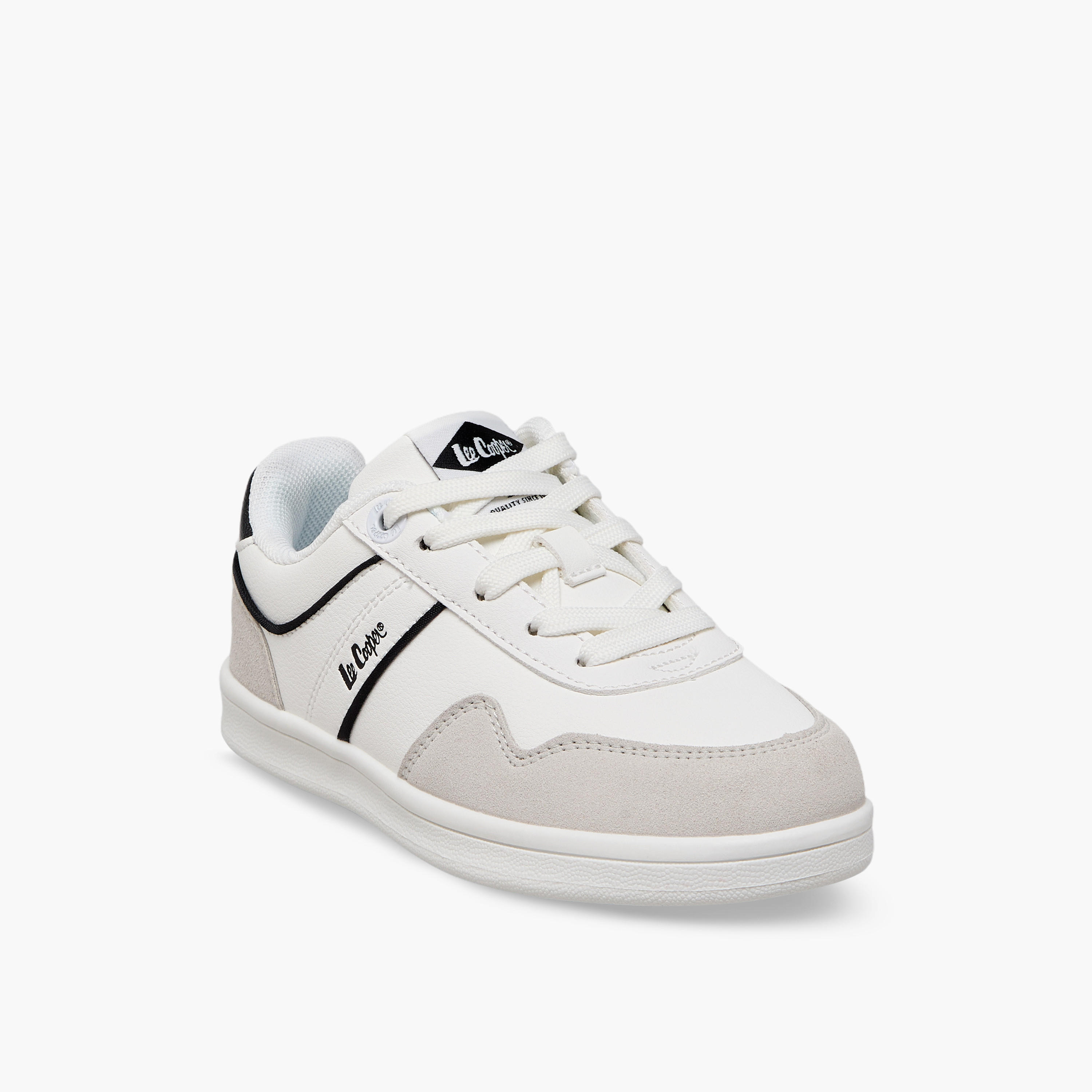 Lee Cooper Boys Lace-Up Ankle Sneakers-boys-shoes-sneakers-image-2