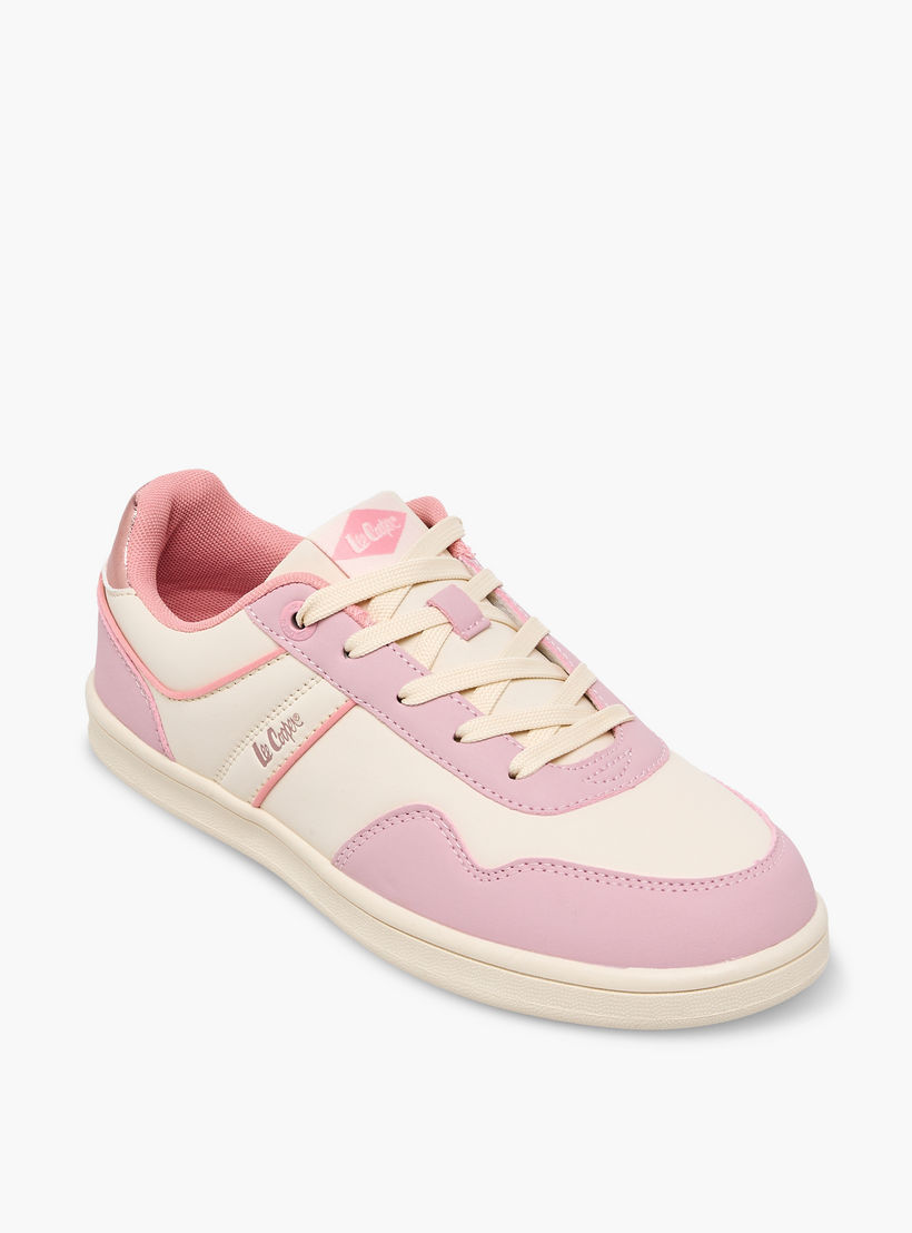Lee Cooper Girls Lace-Up Ankle Sneakers-girls-shoes-sneakers-image-2