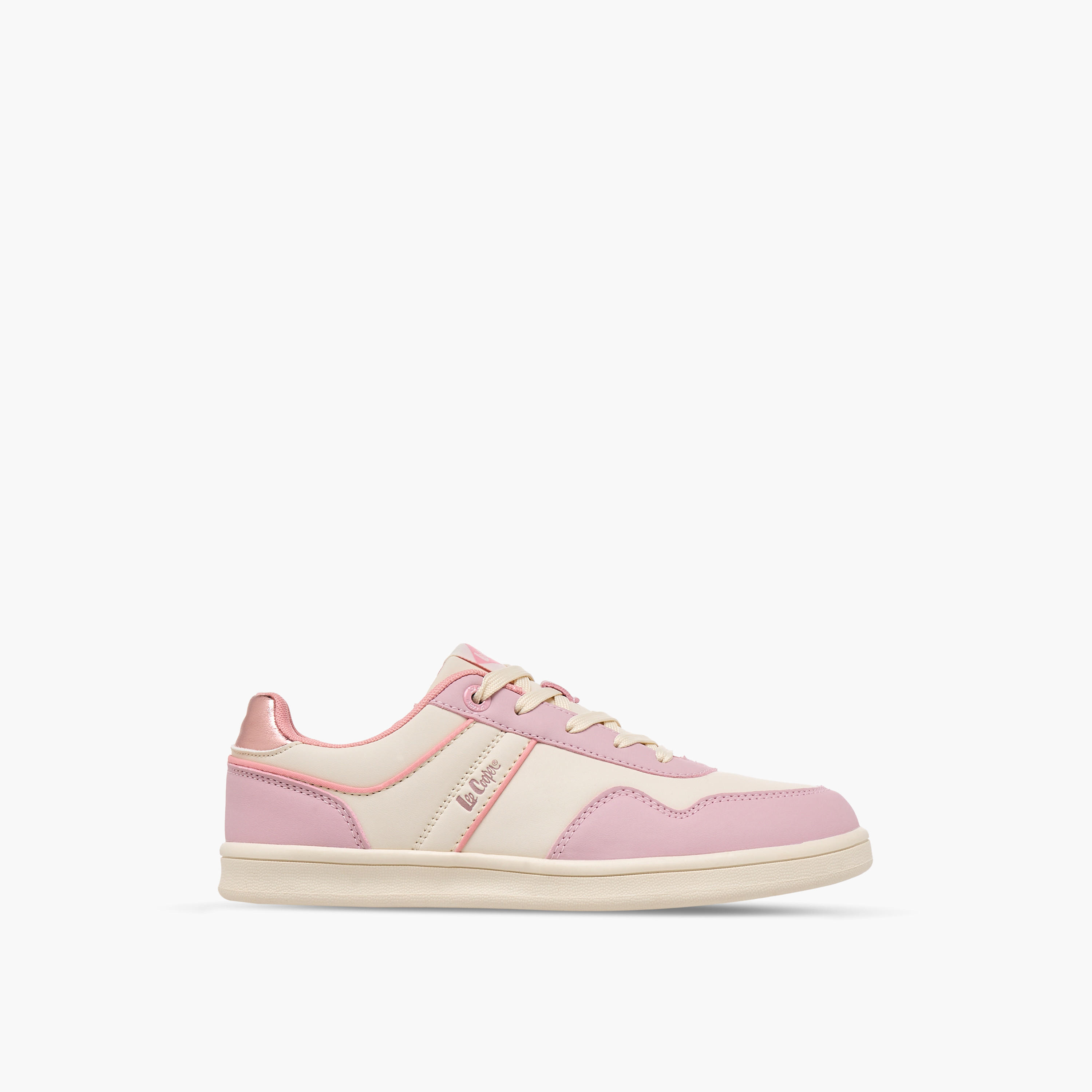 Lee Cooper Girls Lace-Up Ankle Sneakers-girls-shoes-sneakers-image-3