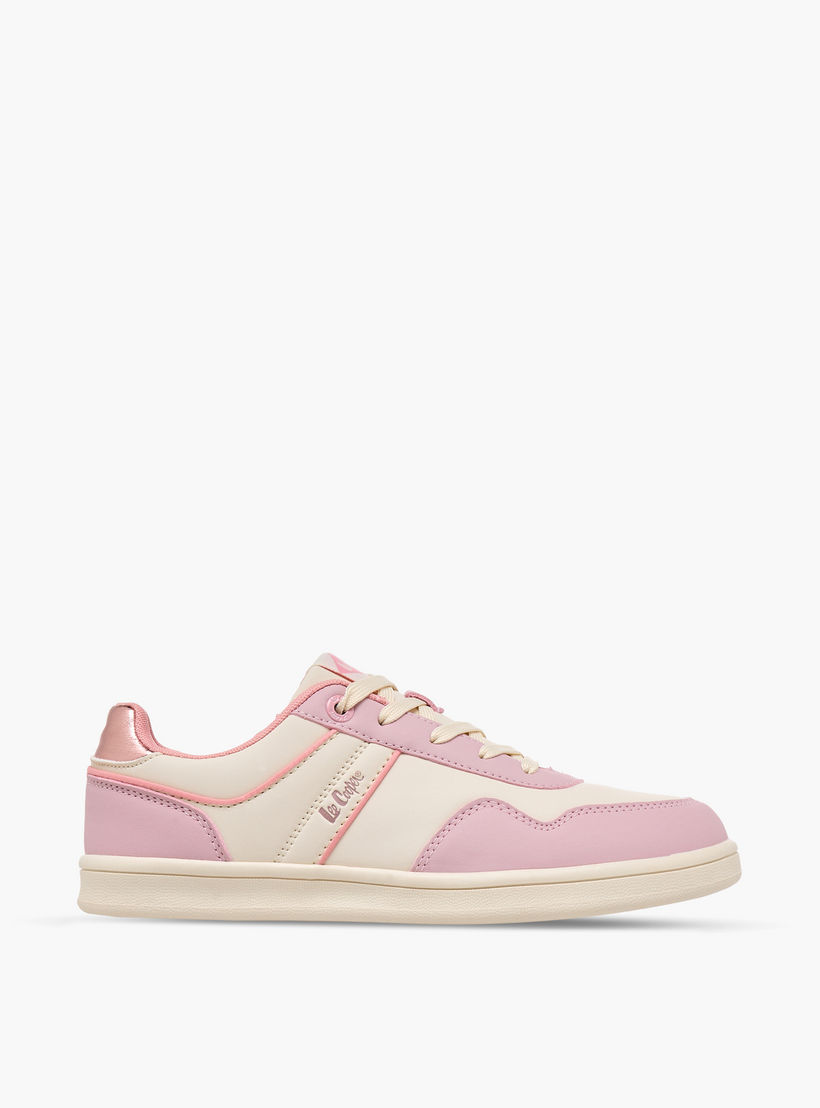 Lee Cooper Girls Lace-Up Ankle Sneakers-girls-shoes-sneakers-image-3