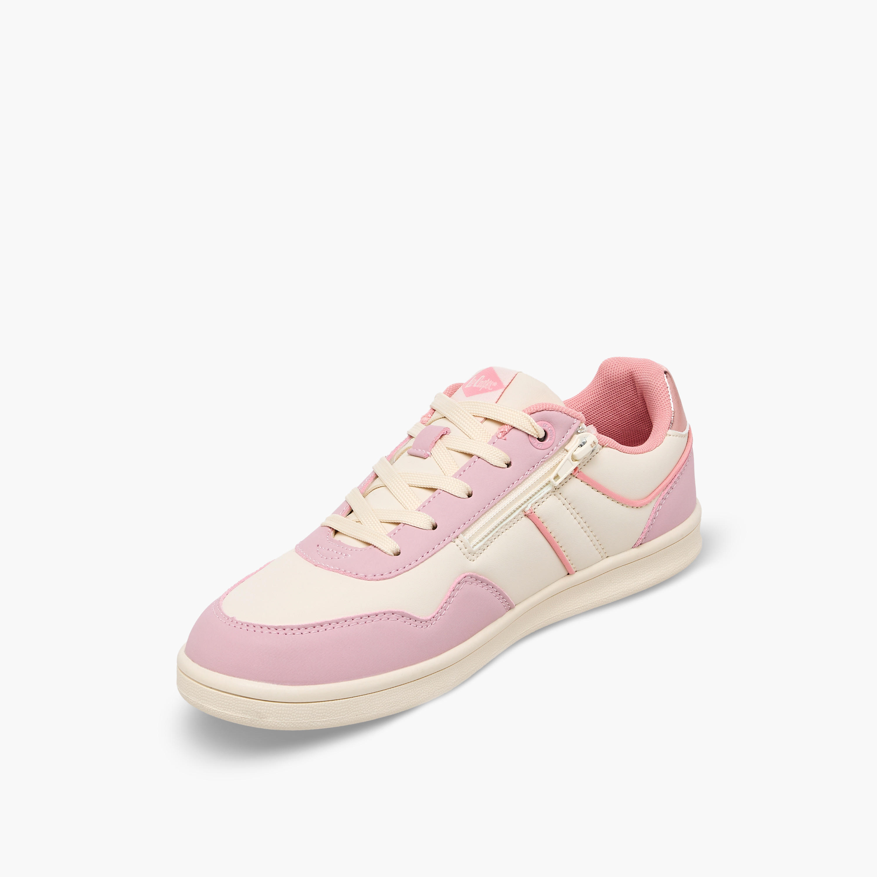 Lee Cooper Girls Lace-Up Ankle Sneakers-girls-shoes-sneakers-image-4
