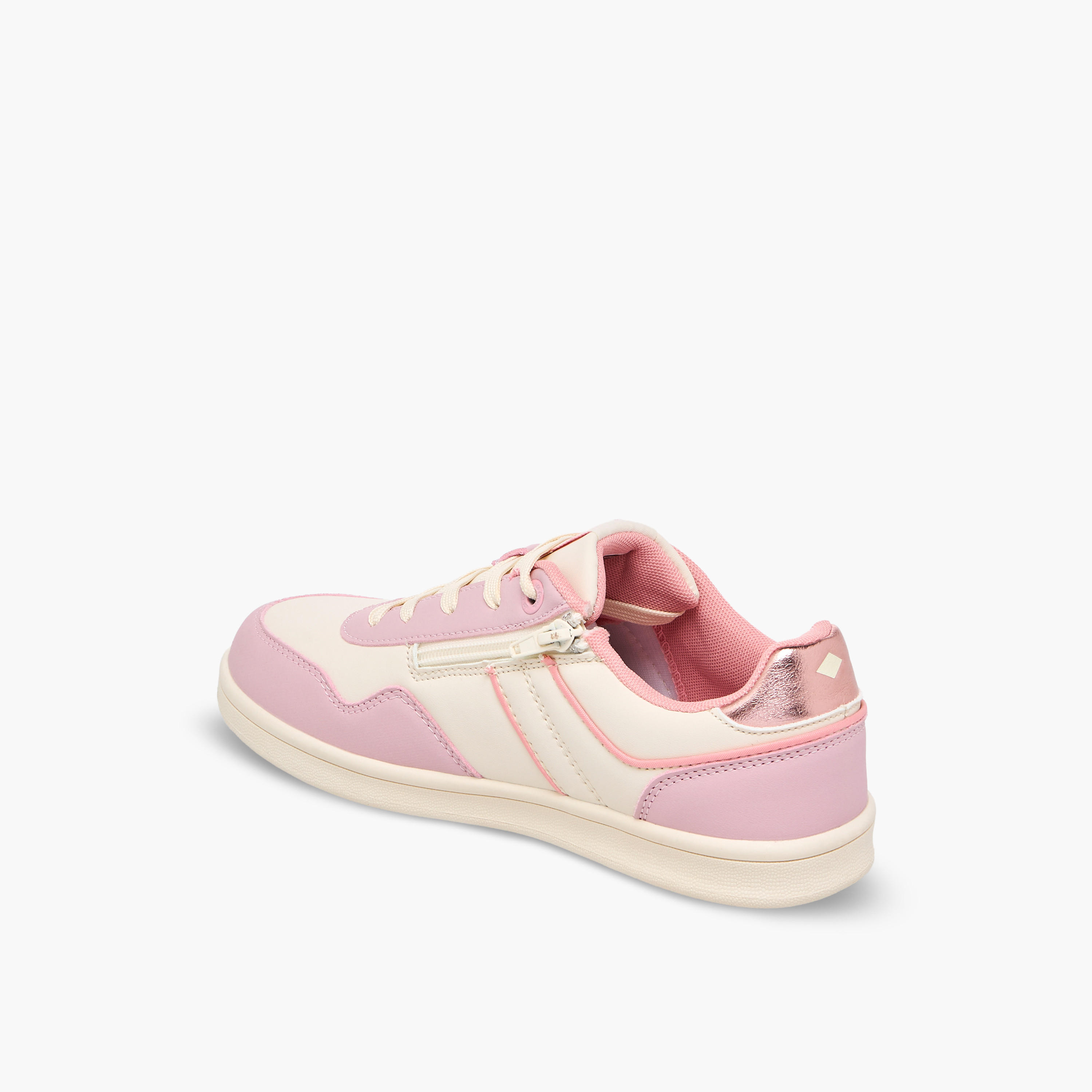 Lee Cooper Girls Lace-Up Ankle Sneakers-girls-shoes-sneakers-image-5