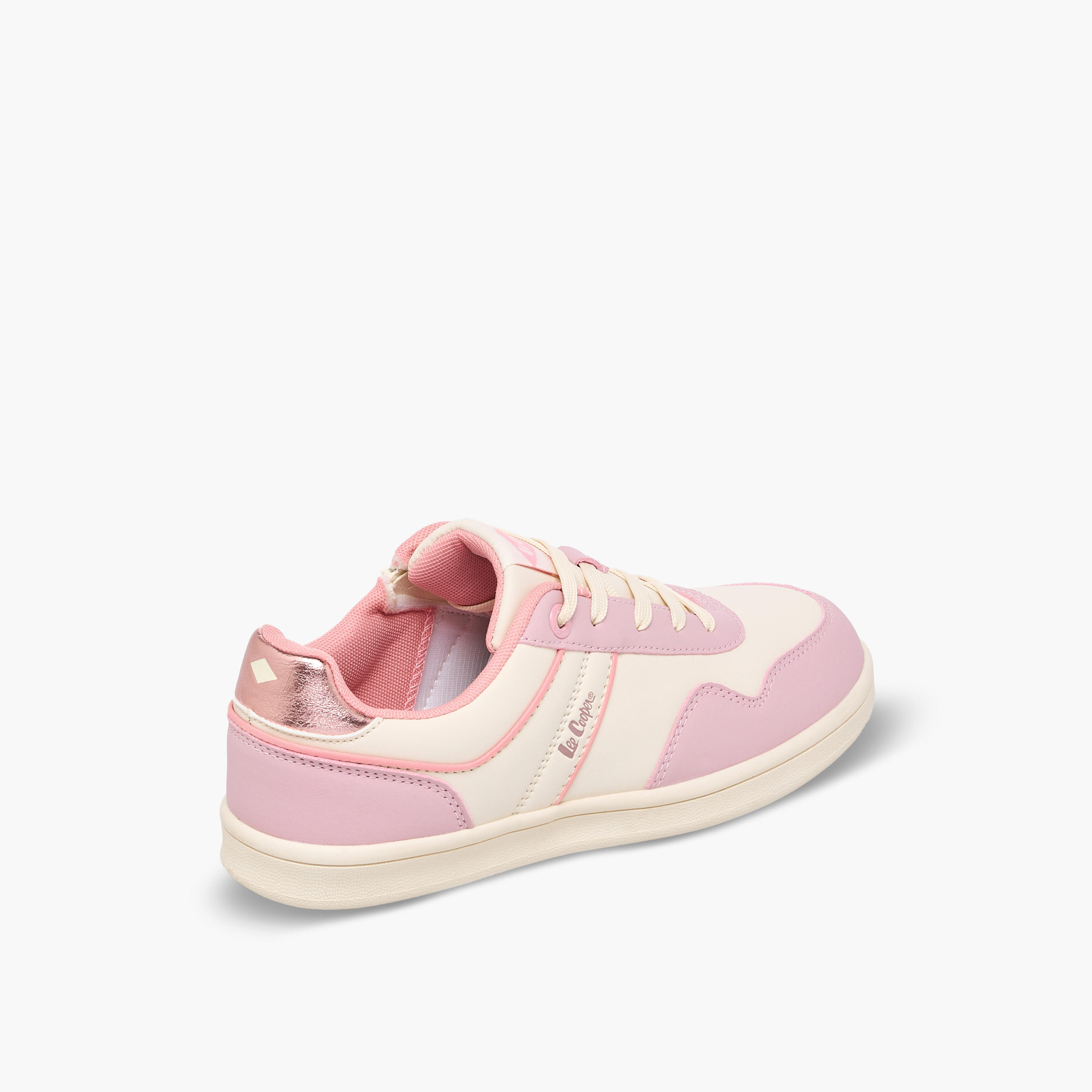 Lee Cooper Girls Lace-Up Ankle Sneakers-girls-shoes-sneakers-image-6