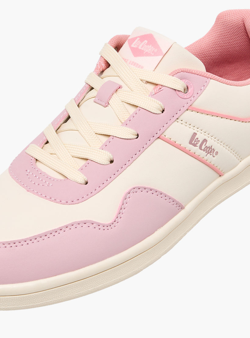 Lee Cooper Girls Lace-Up Ankle Sneakers-girls-shoes-sneakers-image-7