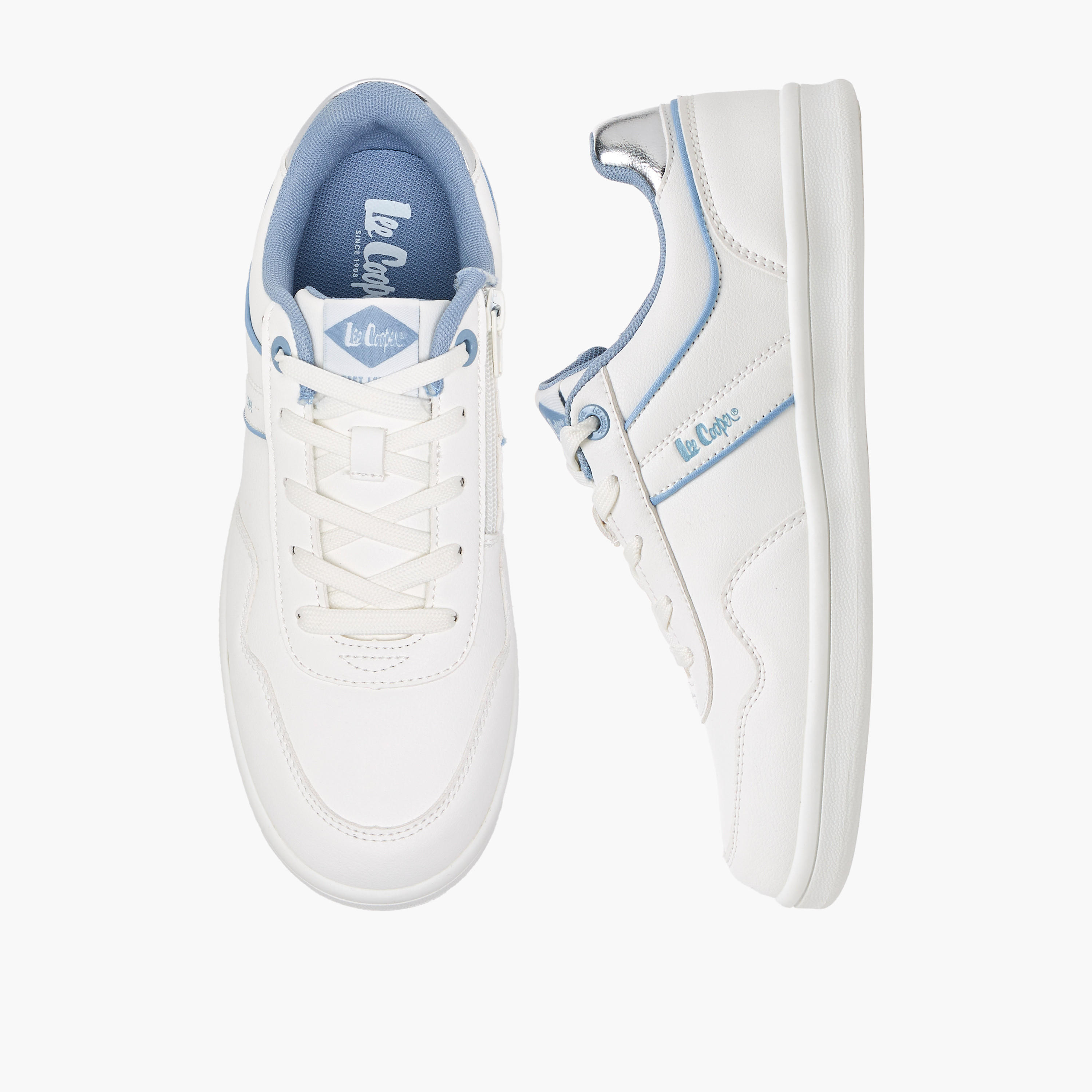 Lee Cooper Girls Lace-Up Ankle Sneakers-girls-shoes-sneakers-image-8