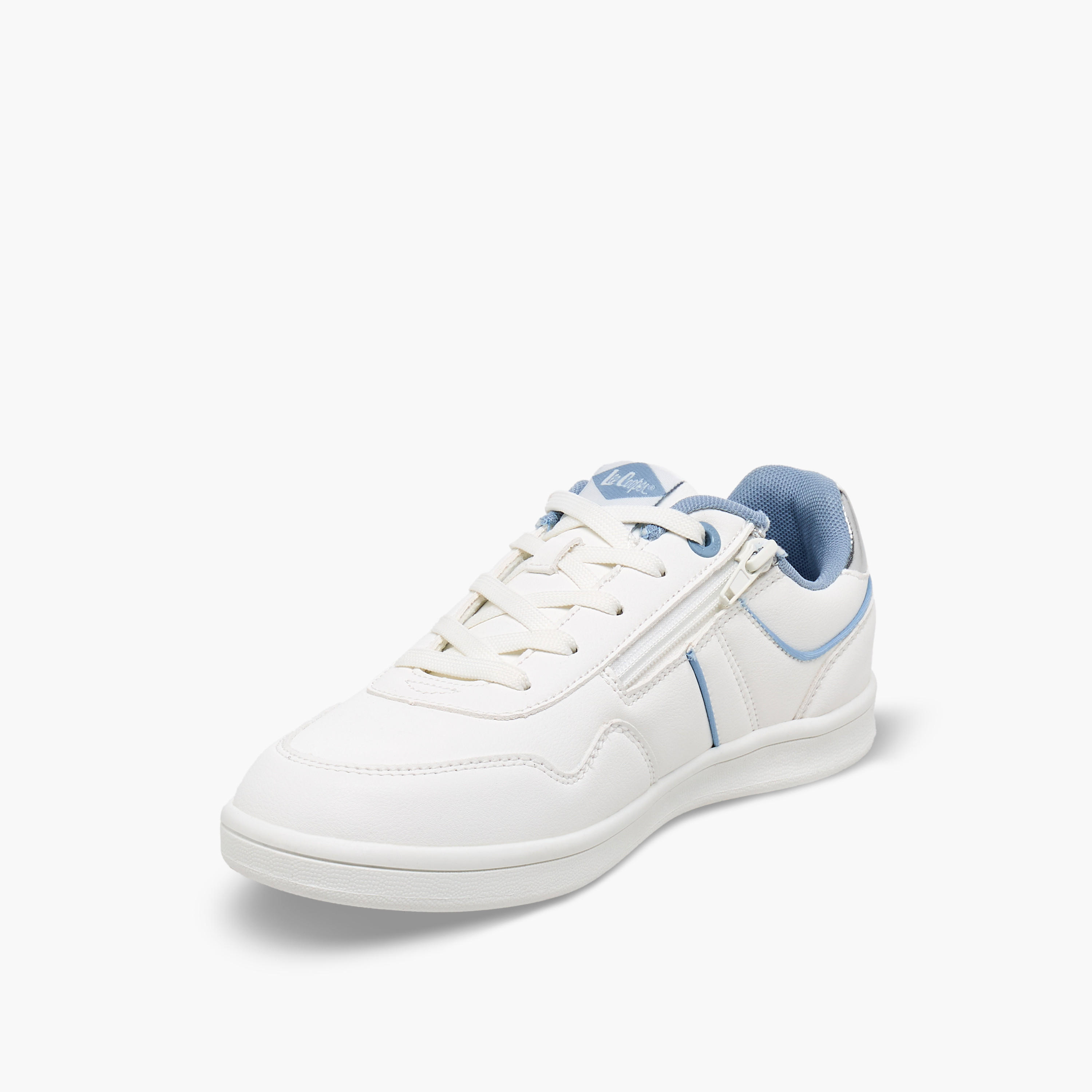 Lee Cooper Girls Lace-Up Ankle Sneakers-girls-shoes-sneakers-image-3