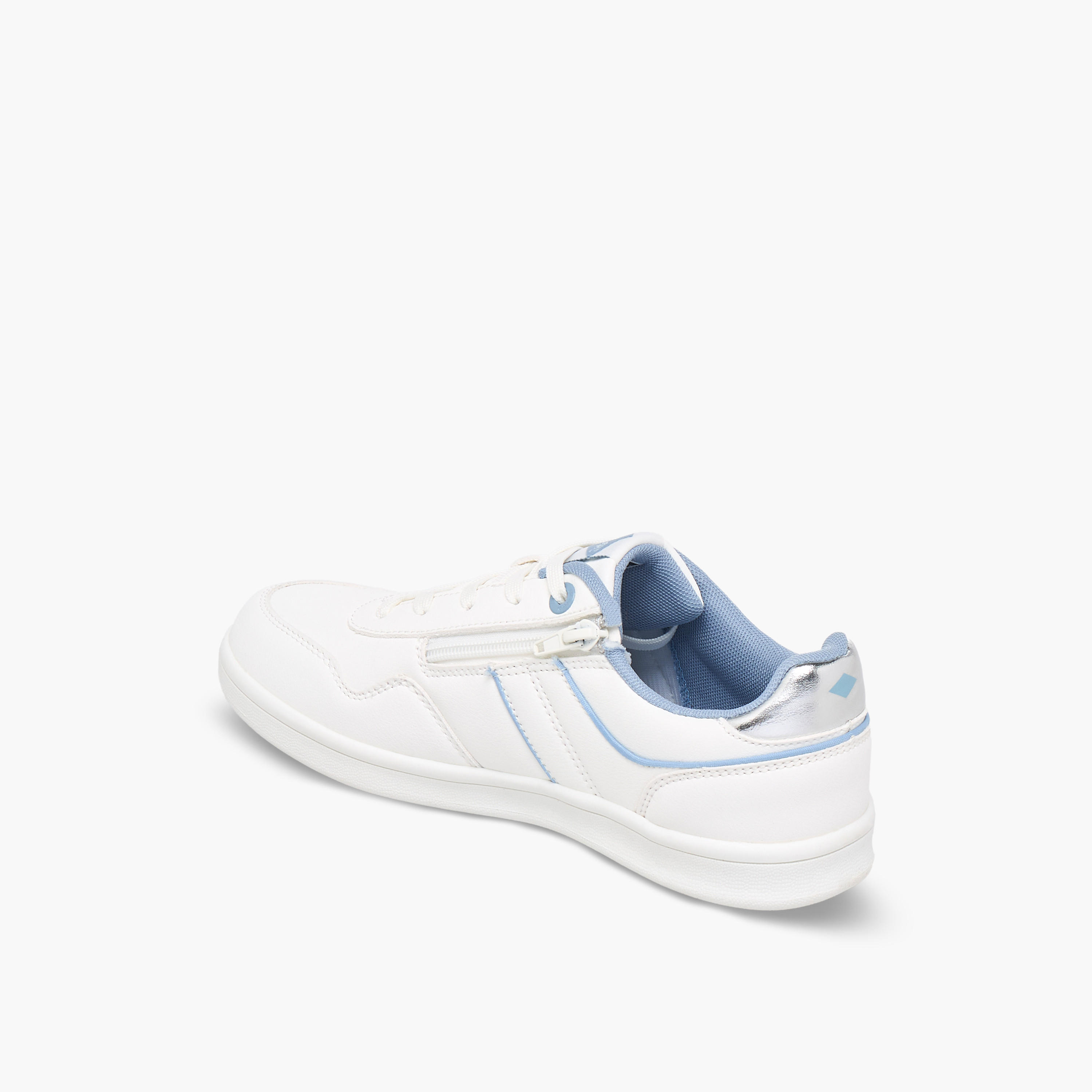 Lee Cooper Girls Lace-Up Ankle Sneakers-girls-shoes-sneakers-image-4