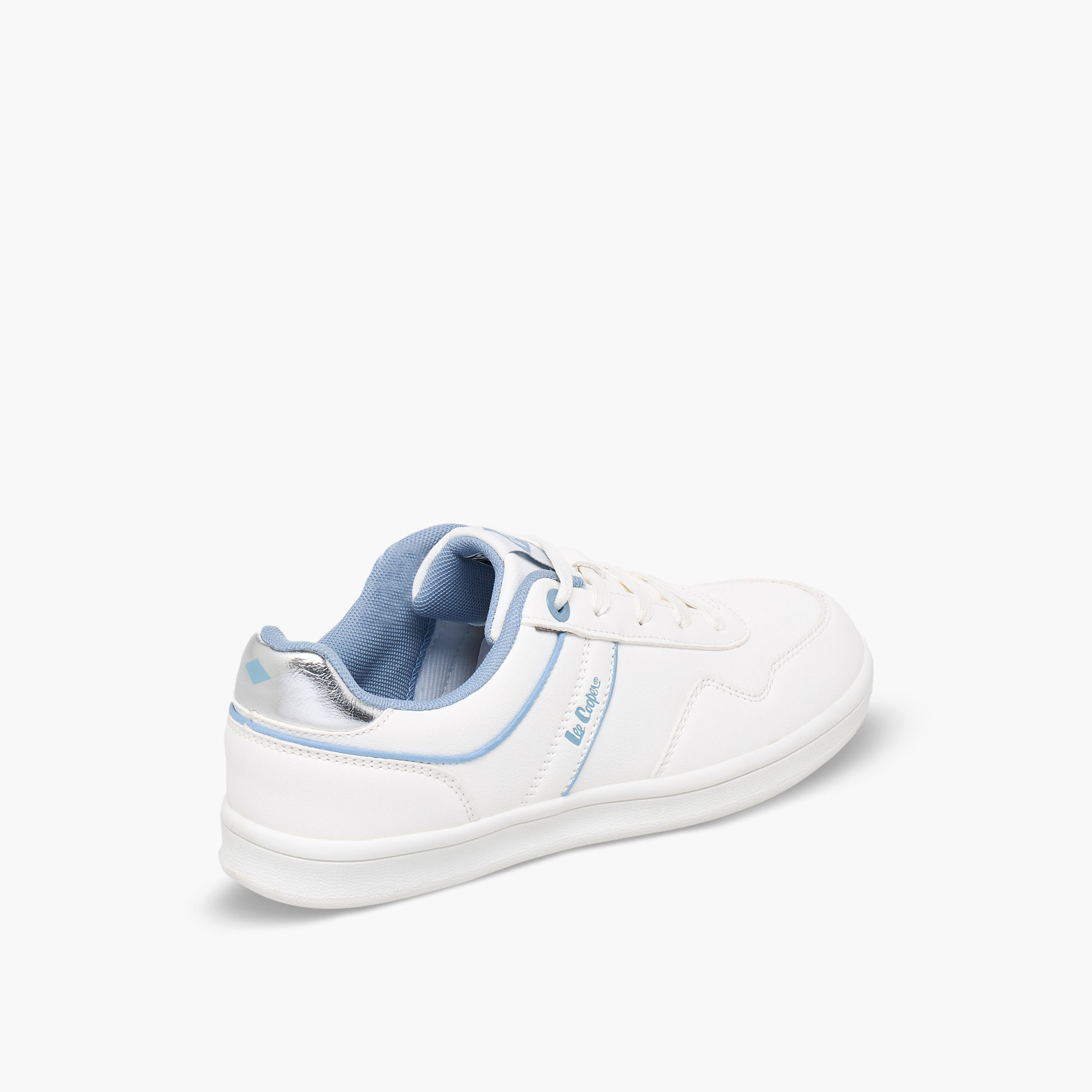 Lee Cooper Girls Lace-Up Ankle Sneakers-girls-shoes-sneakers-image-5